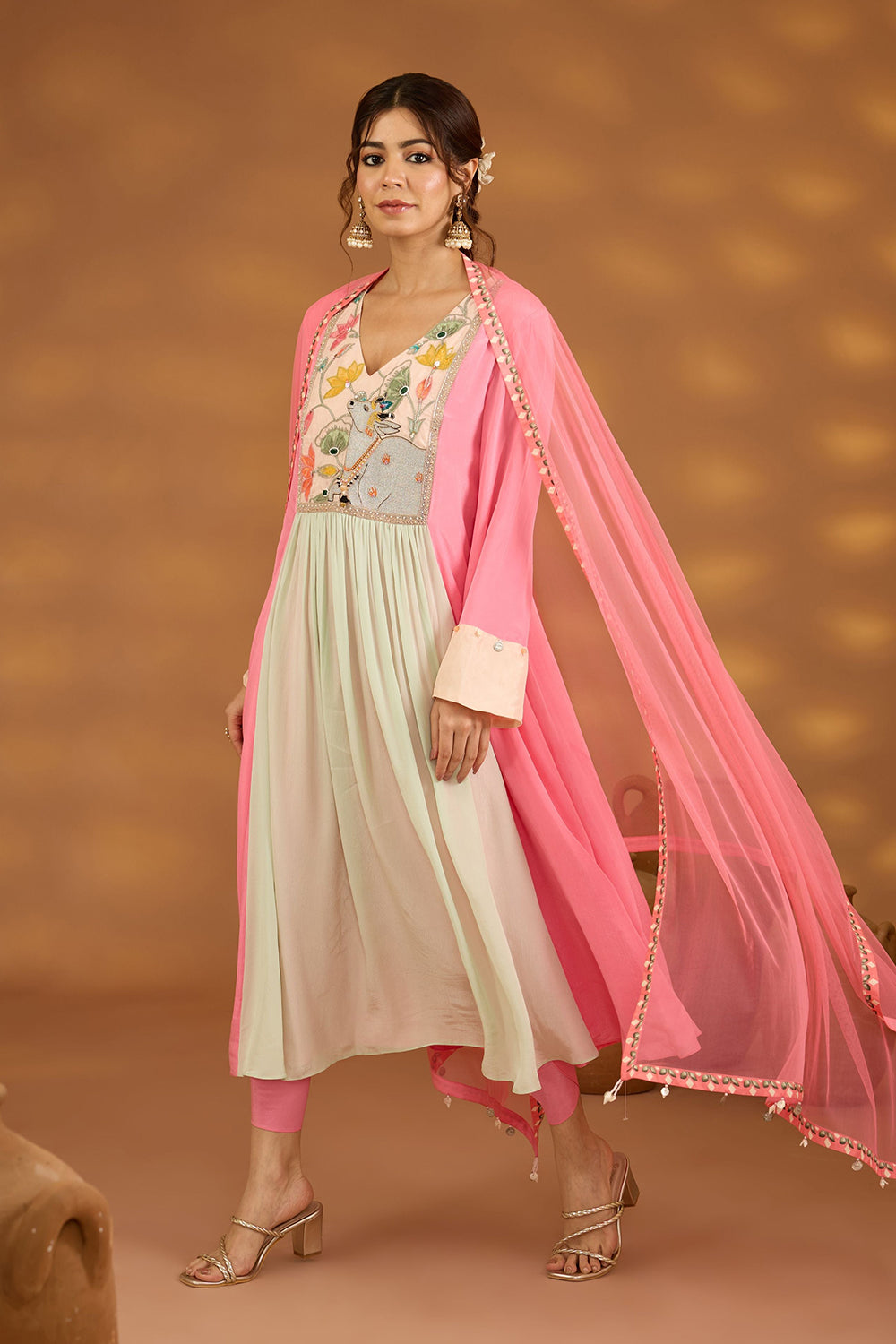 Kamdhenu Gulabi Suit Set