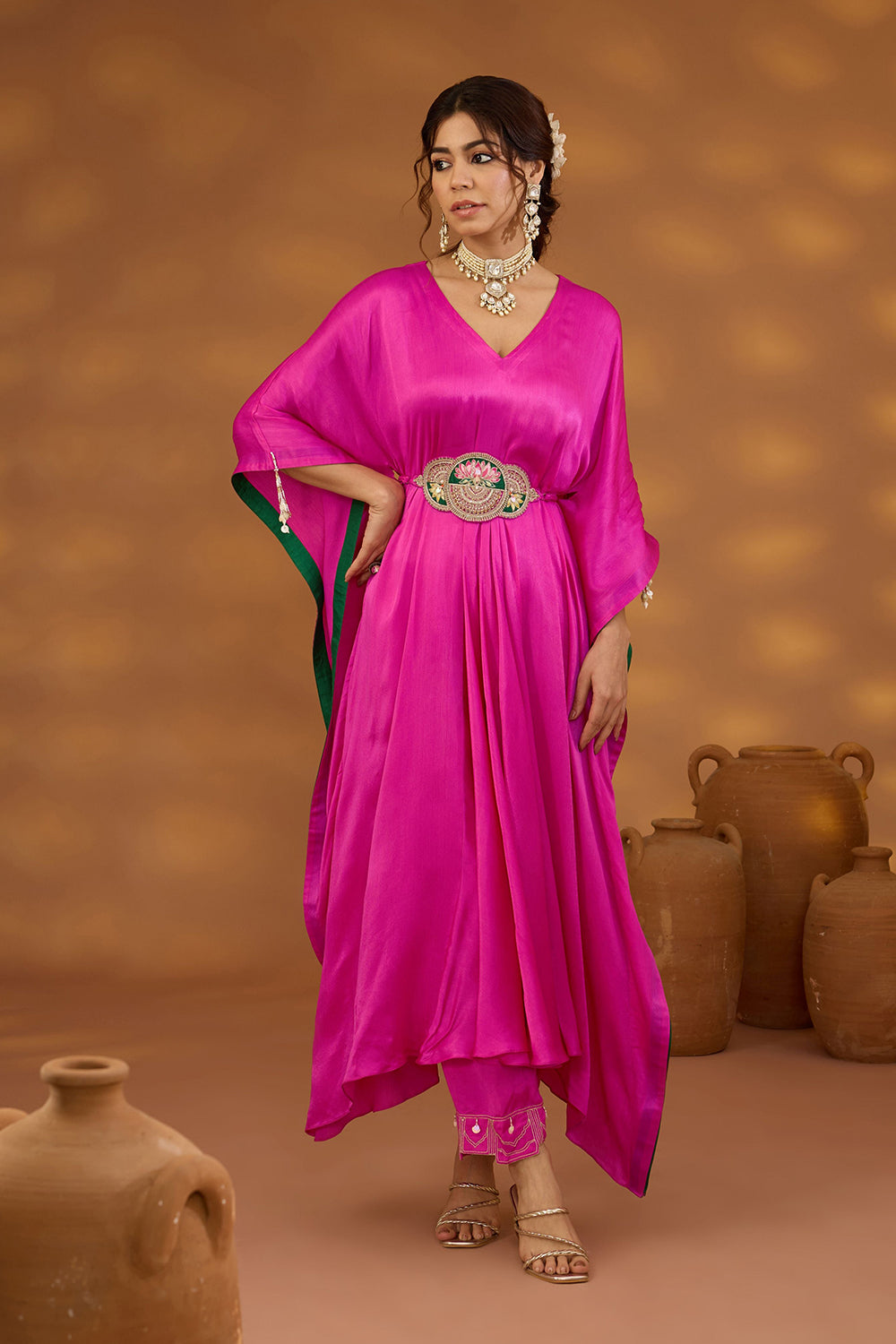 Mrinalini drape Kurta Set