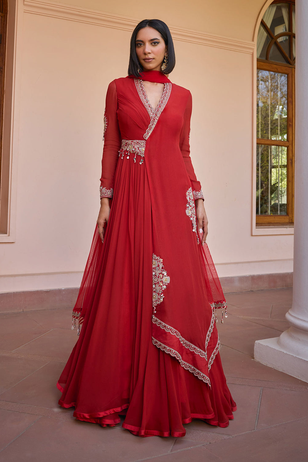 Gulnar anarkali gown