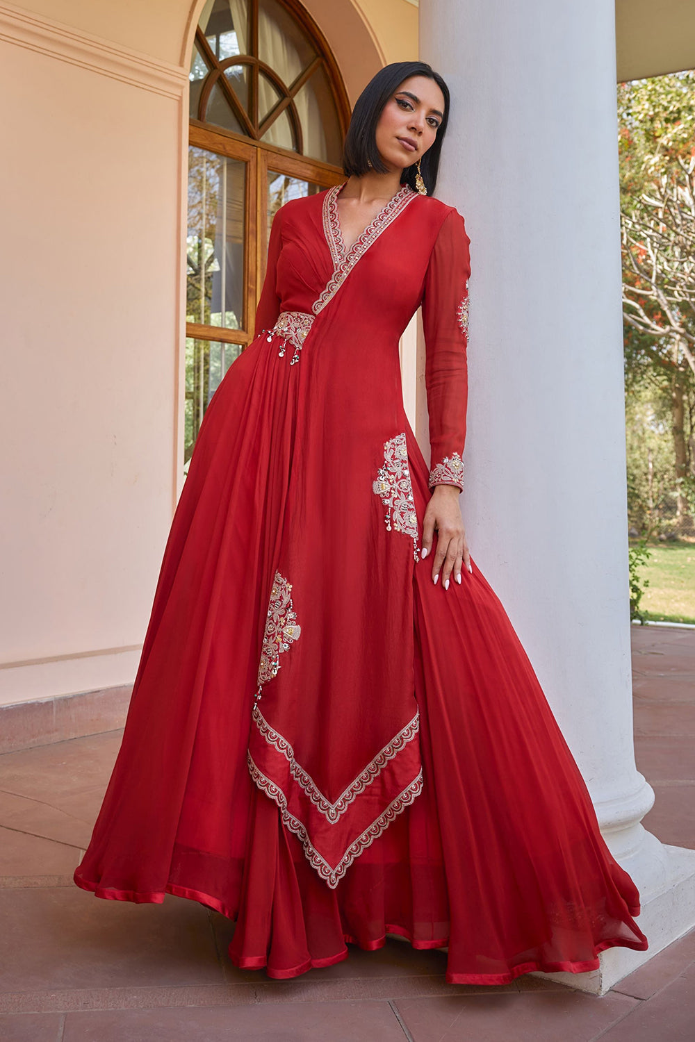 Gulnar anarkali gown