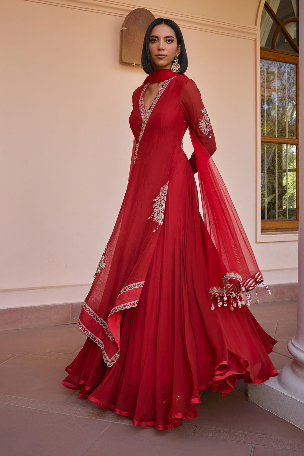 Gulnar anarkali gown