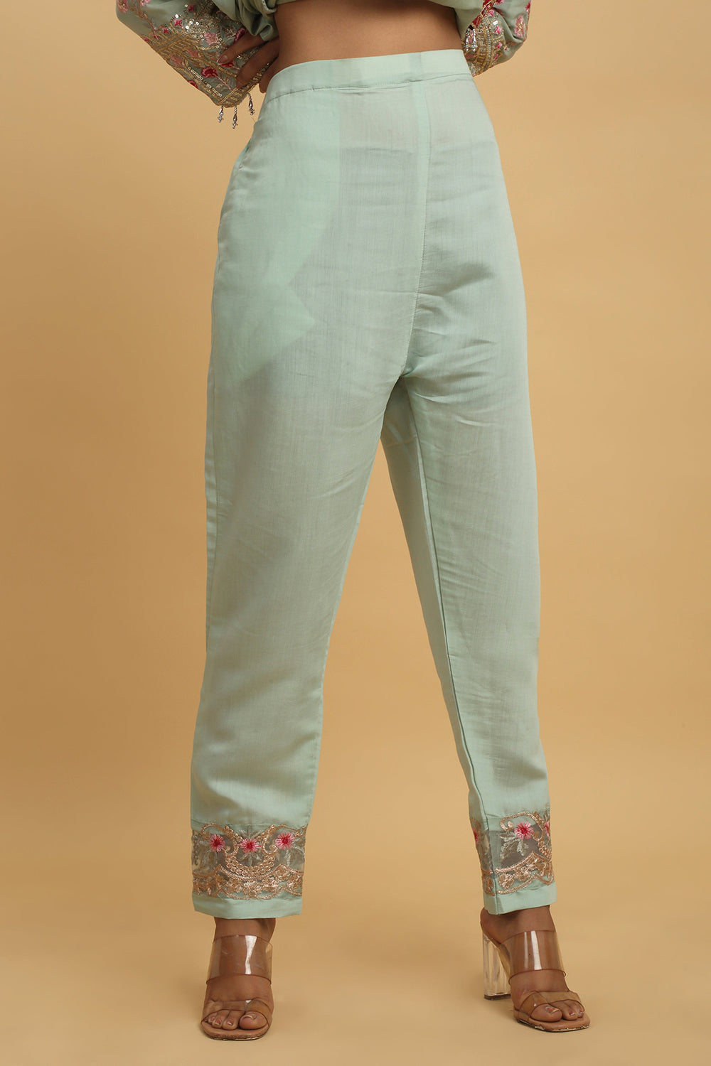Floral Embroidered Kurta Set