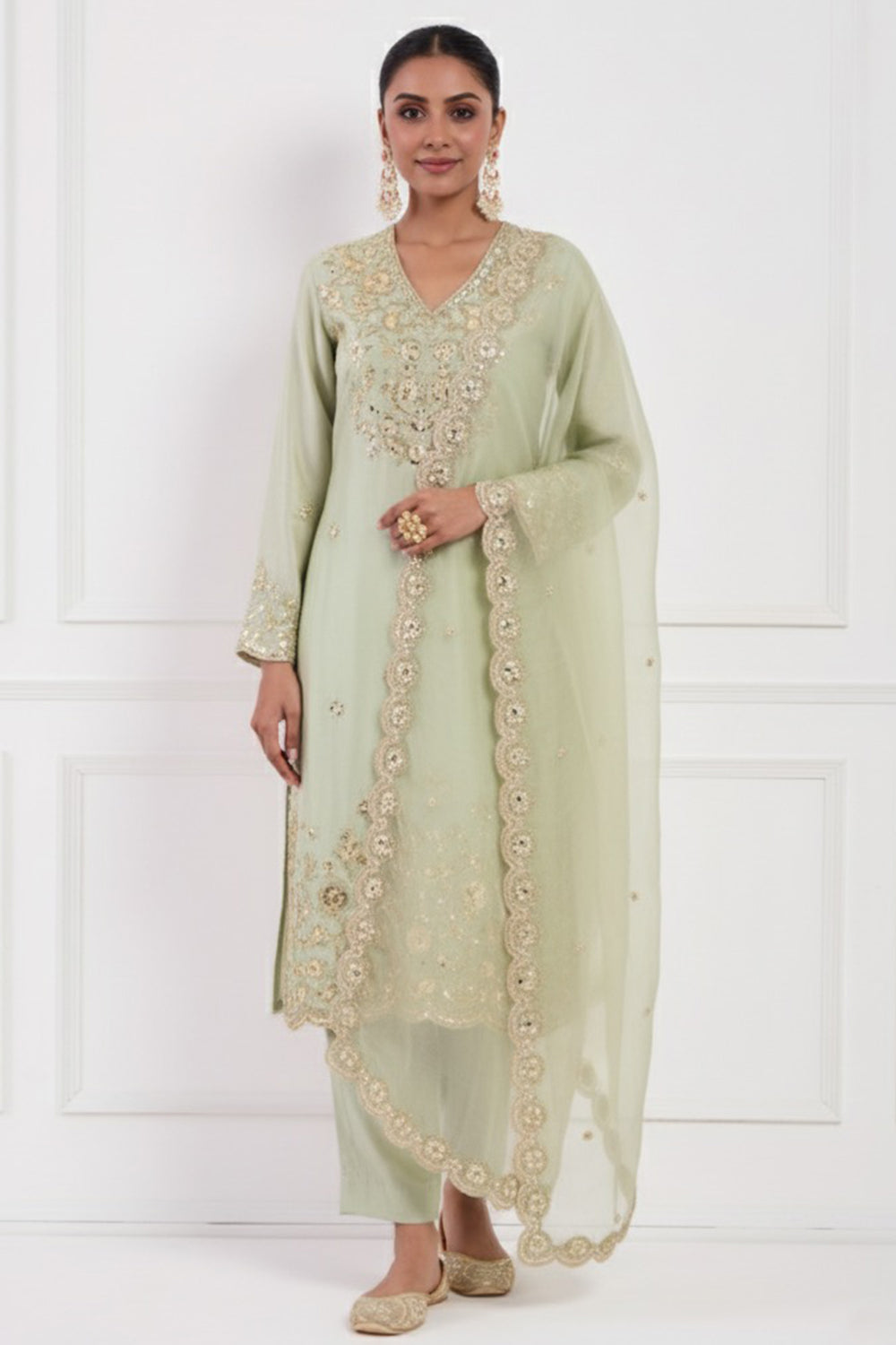 Mint Green Kurta Set