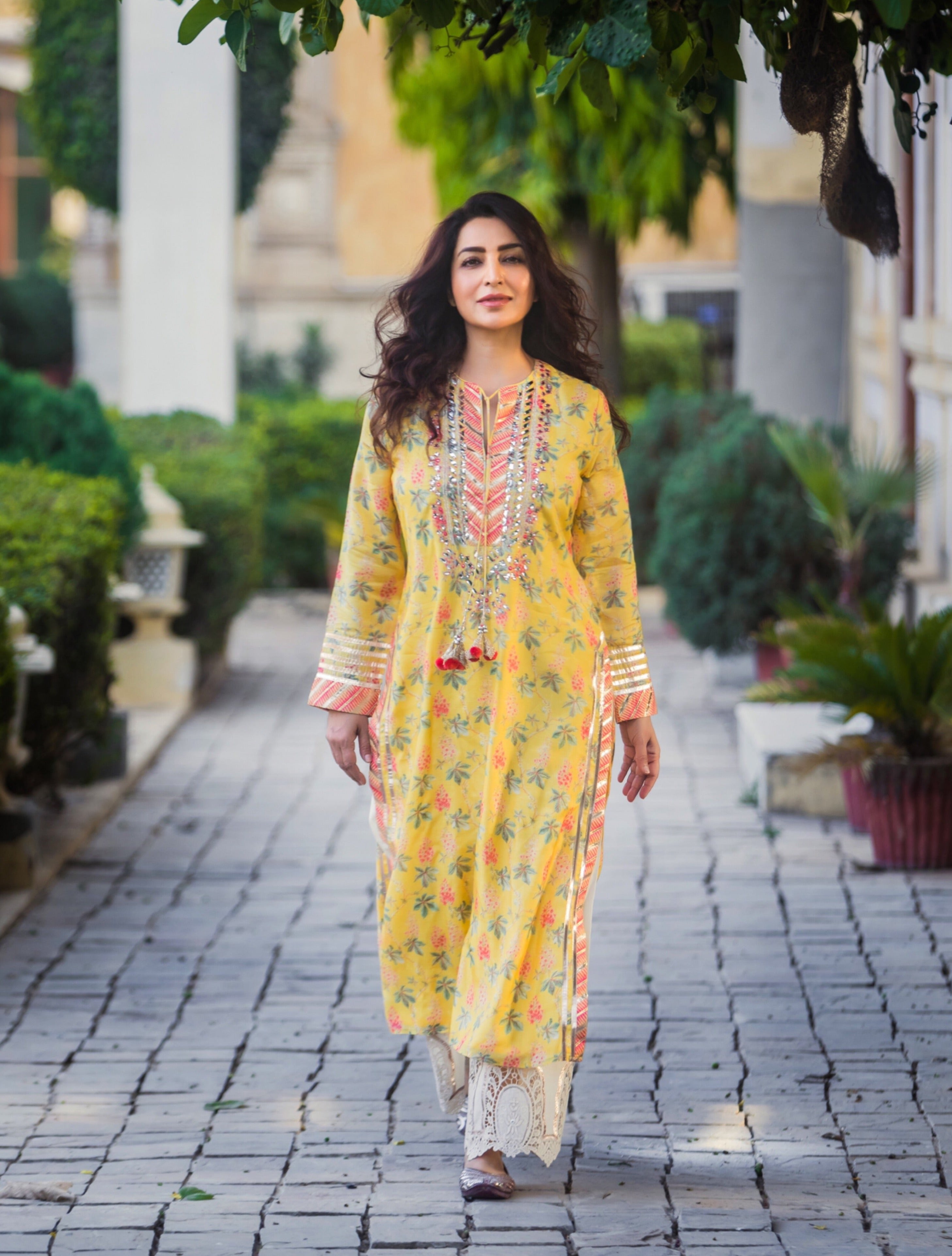 Radha Yellow Tunic