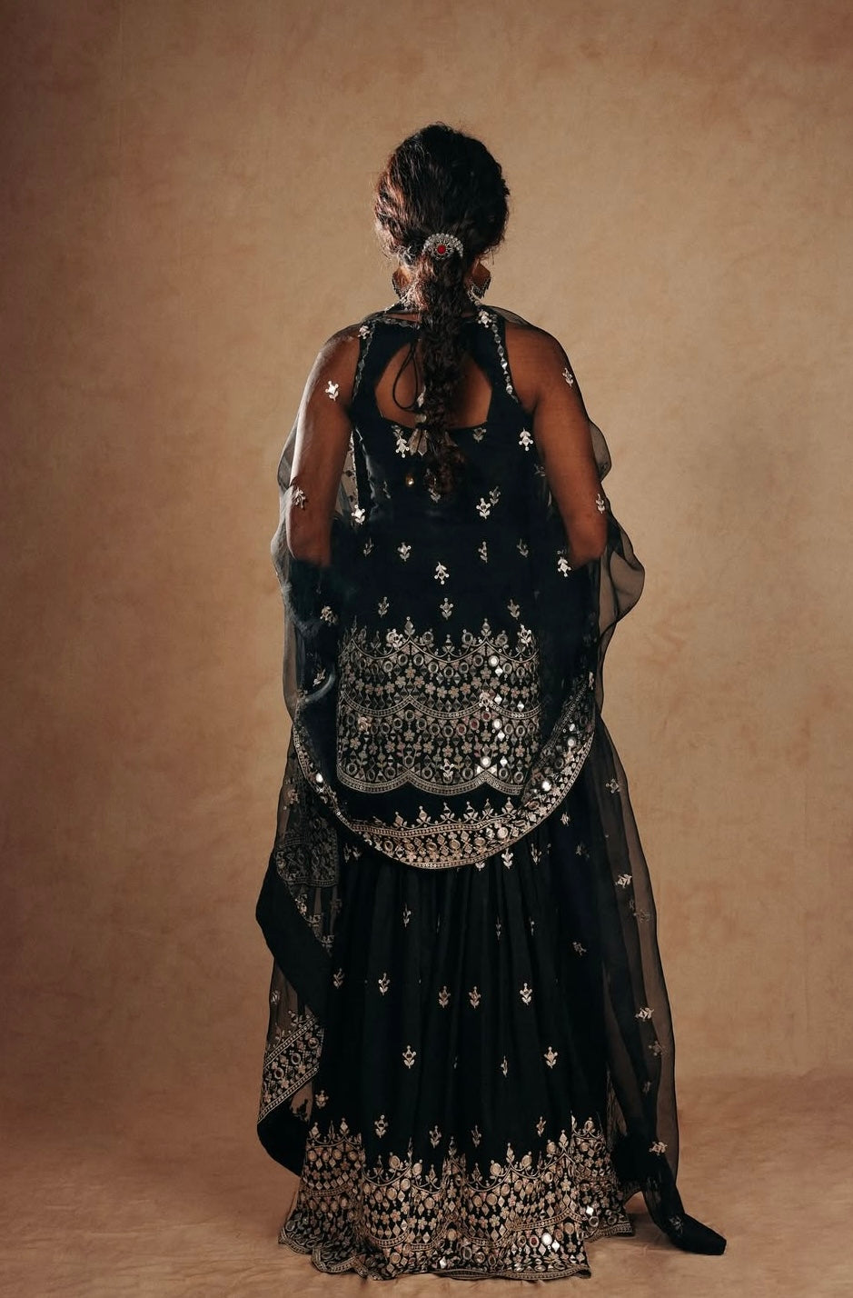 Anupama Parameswaran in Yukta Sharara Set Back-1