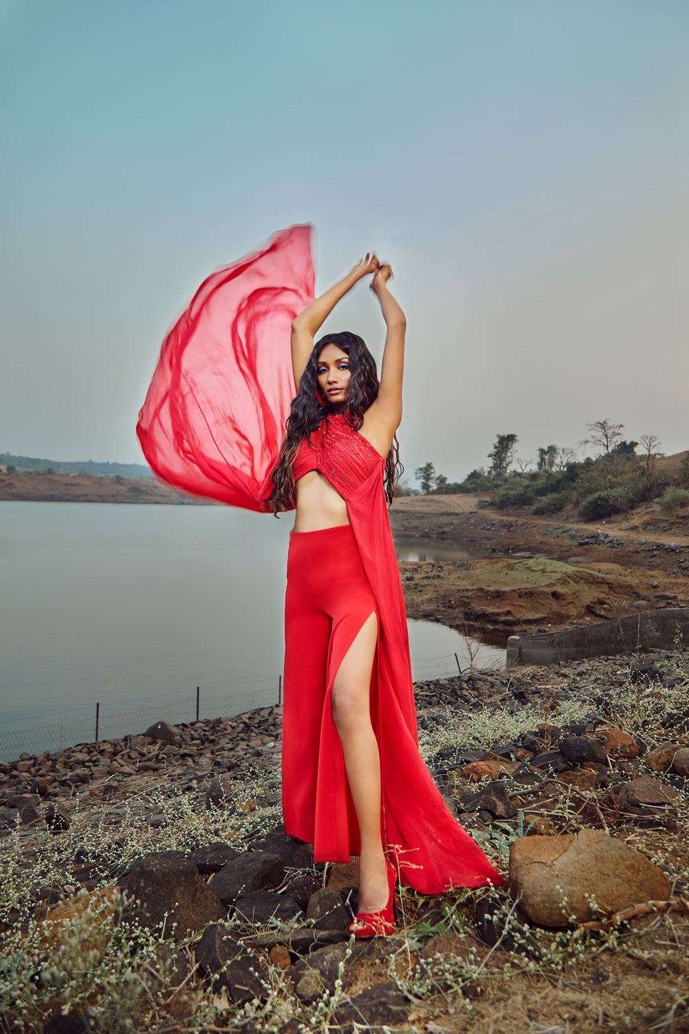 Scarlet Red Co-Ord Set