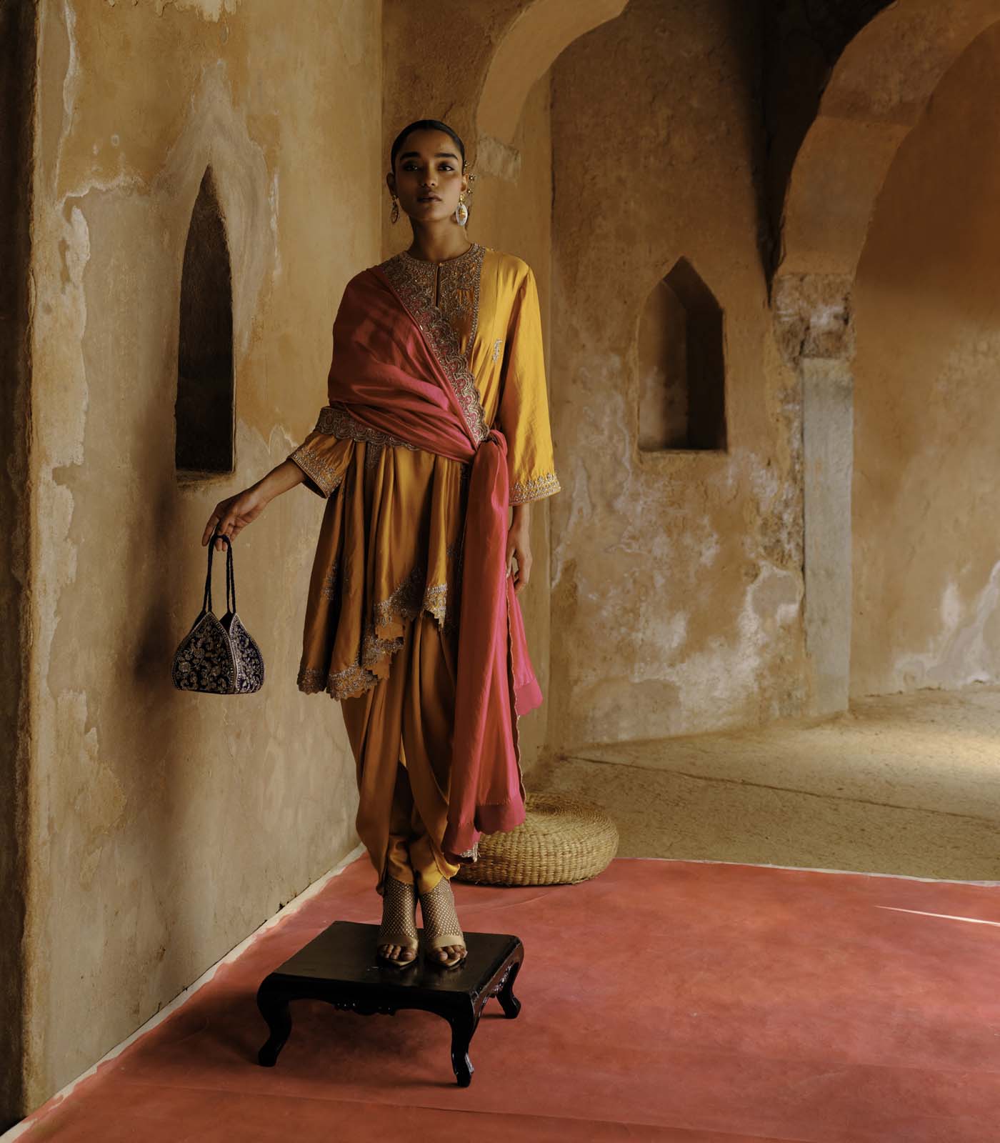 Mango Yellow Tunic Set