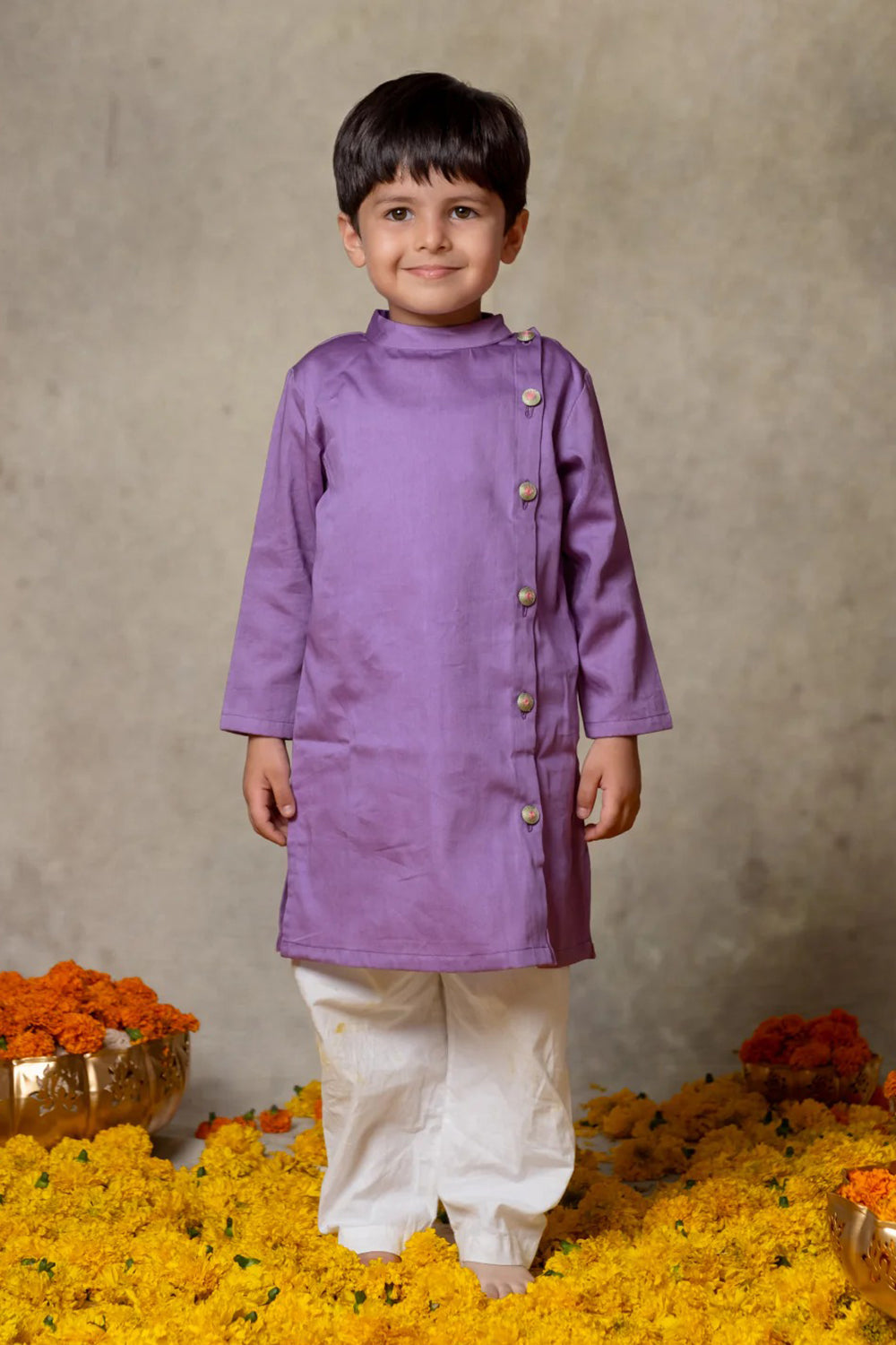 LAVENDER KURTA SET