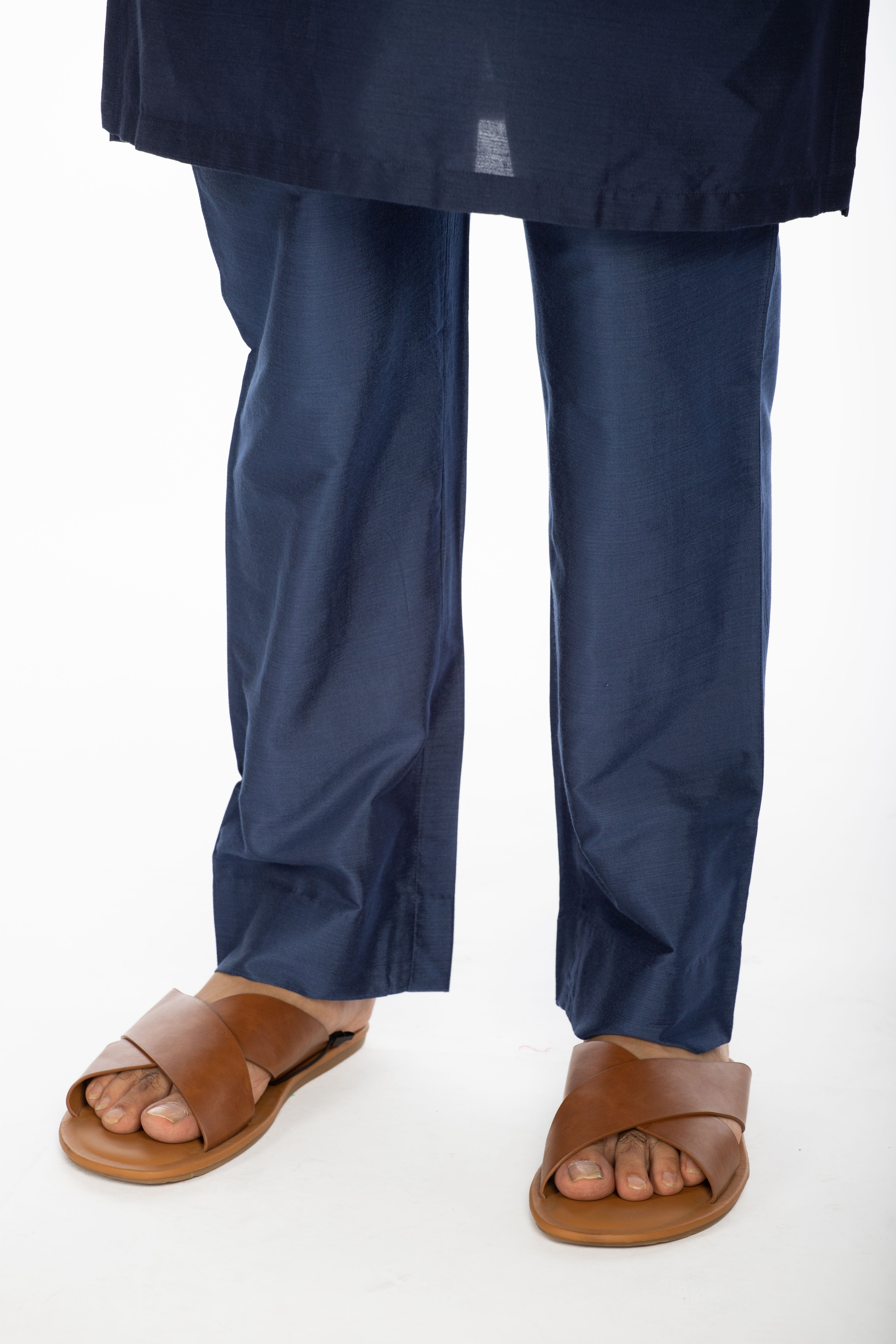 Copper Blue Embroidered Set