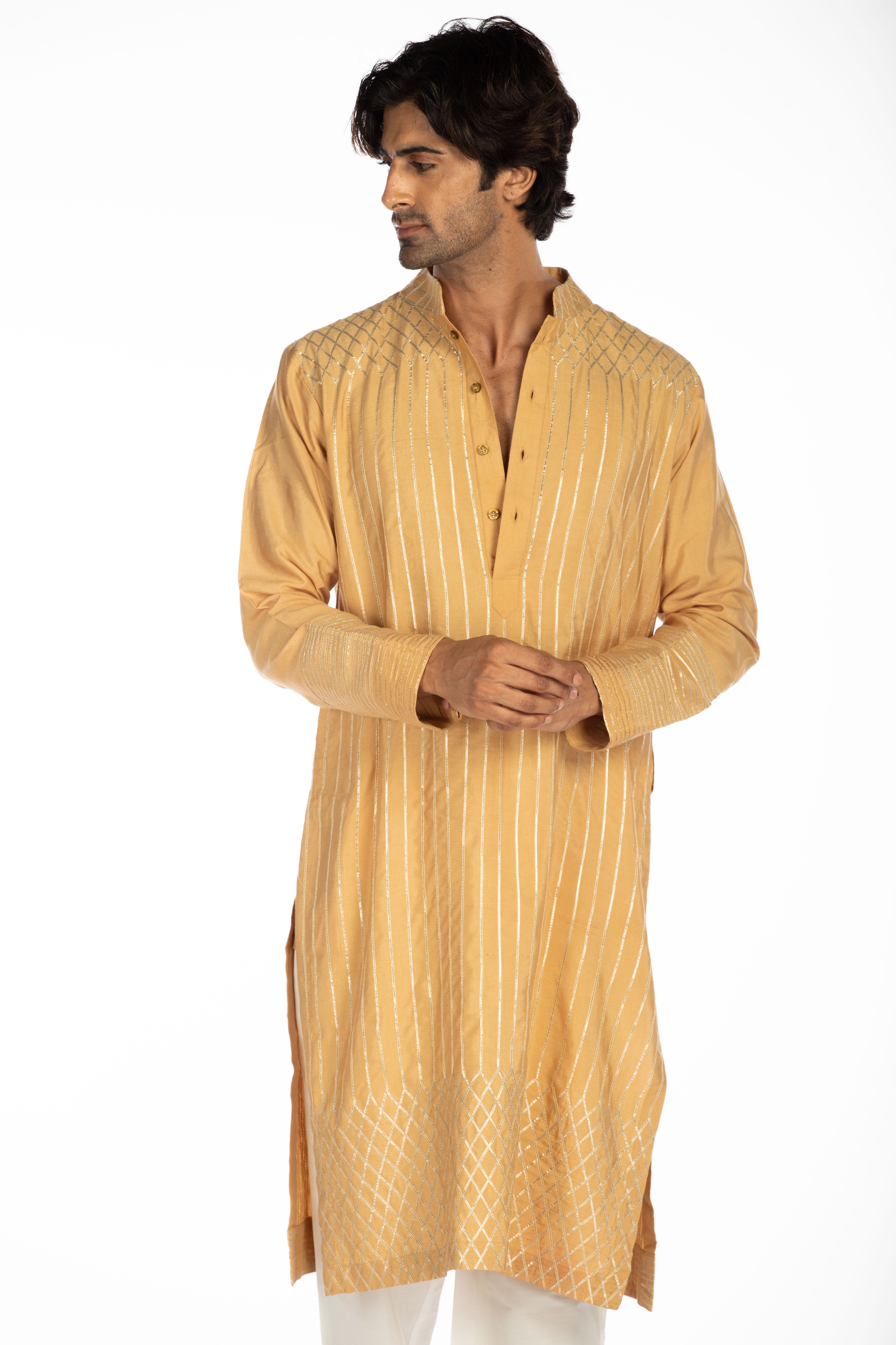 Ivory Embroidered Set