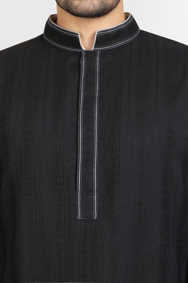Linear Striped Kurta Set - Armaan