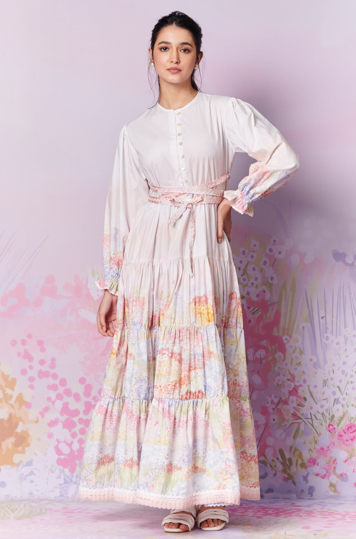 white christmas dresses Women's Meadow Dress main image 1
