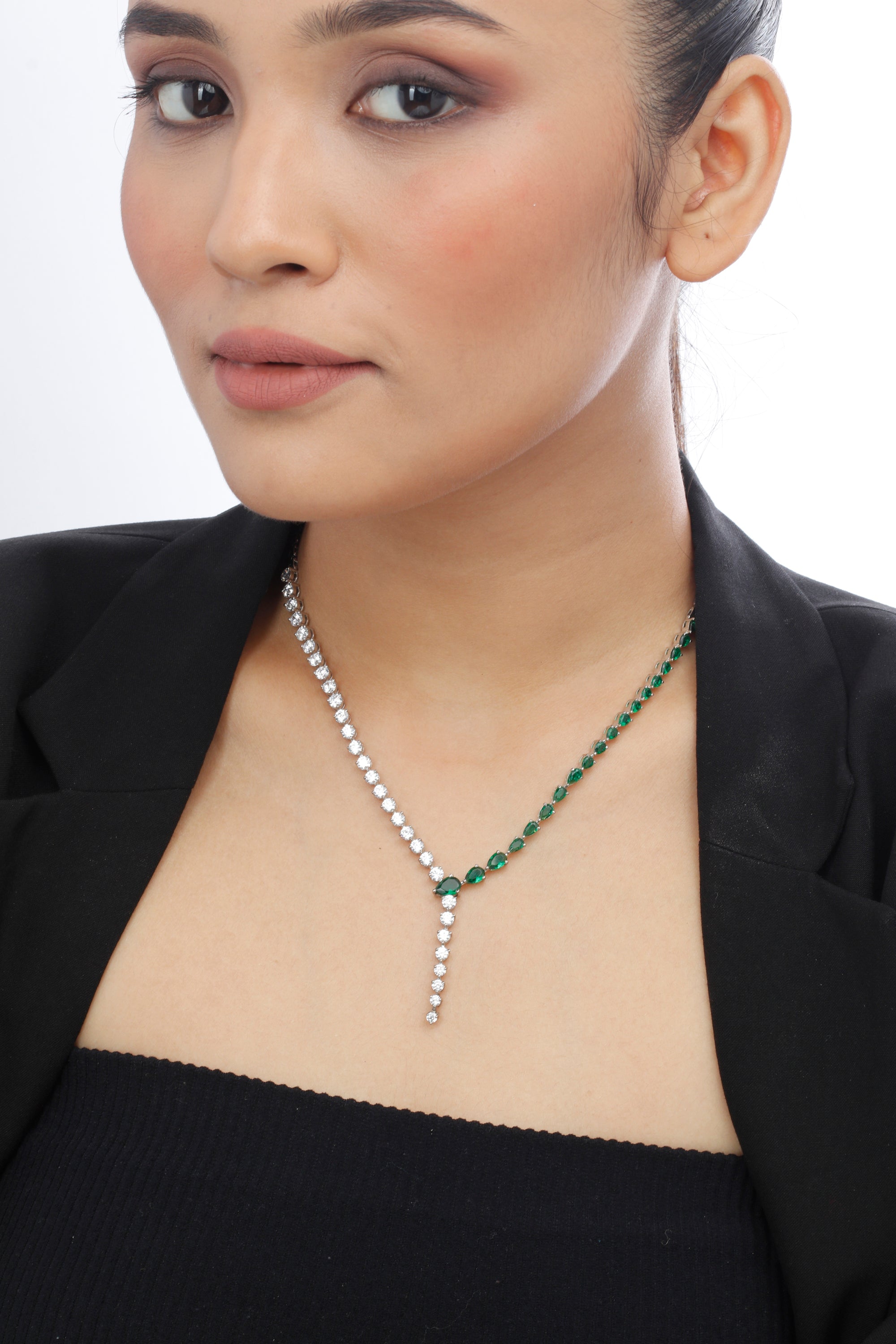 Emerald Green Swarovski Necklace