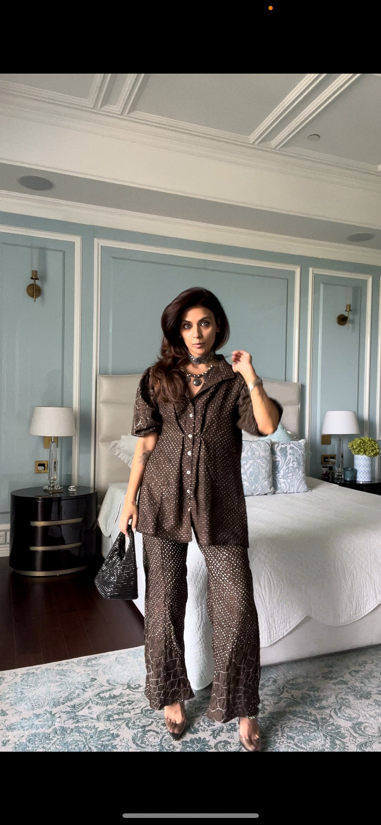 CY Nriti In Jacket & Pants Set By 29 India Front 3