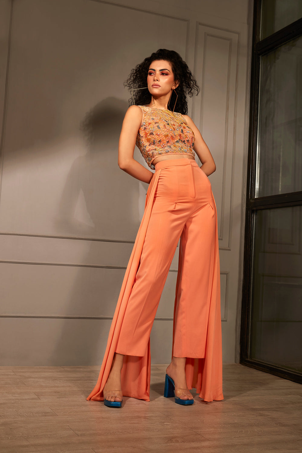 Orange Orange Co-Ord Set