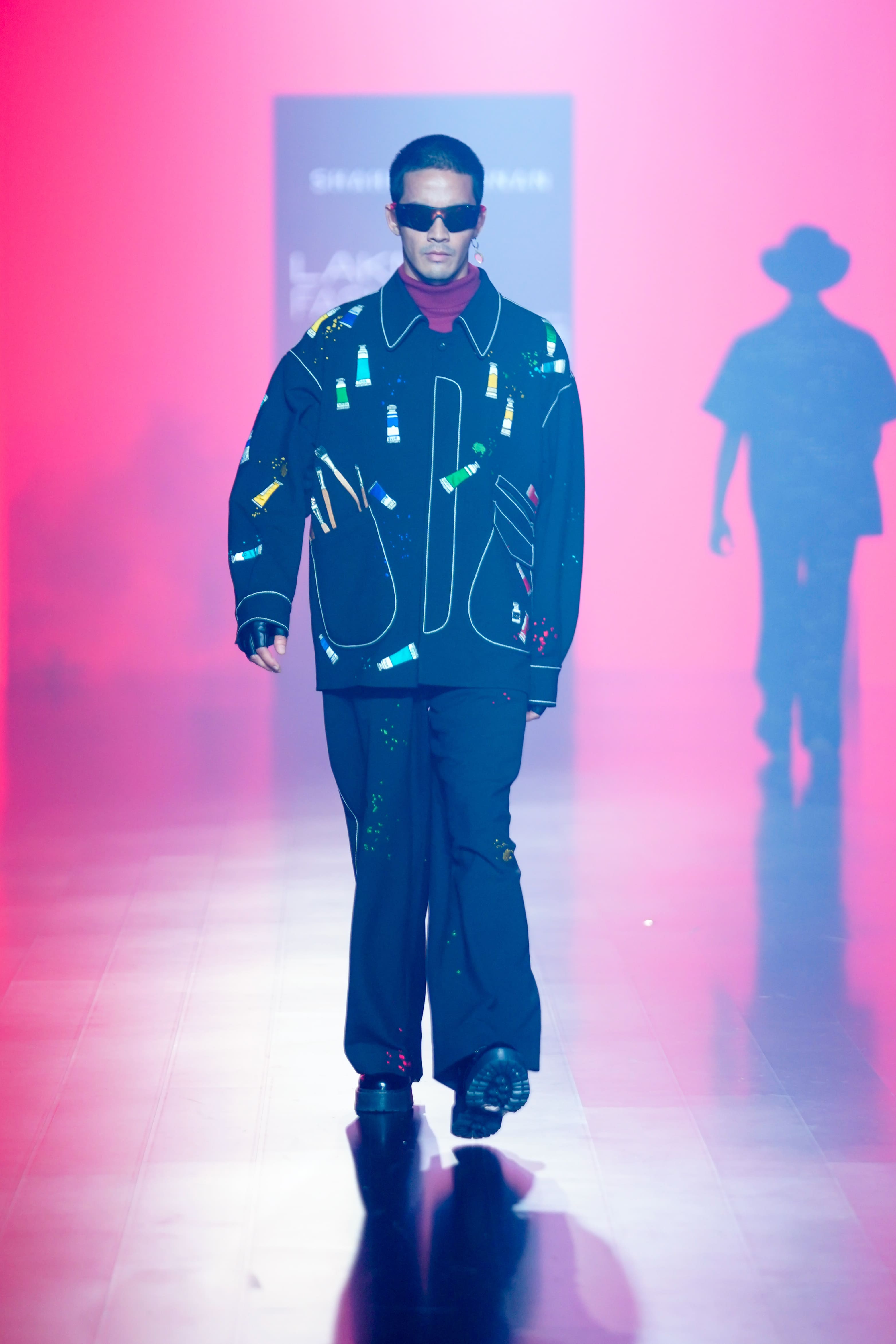 Pants Of "(Paint Tubes Oversized Jacket )"