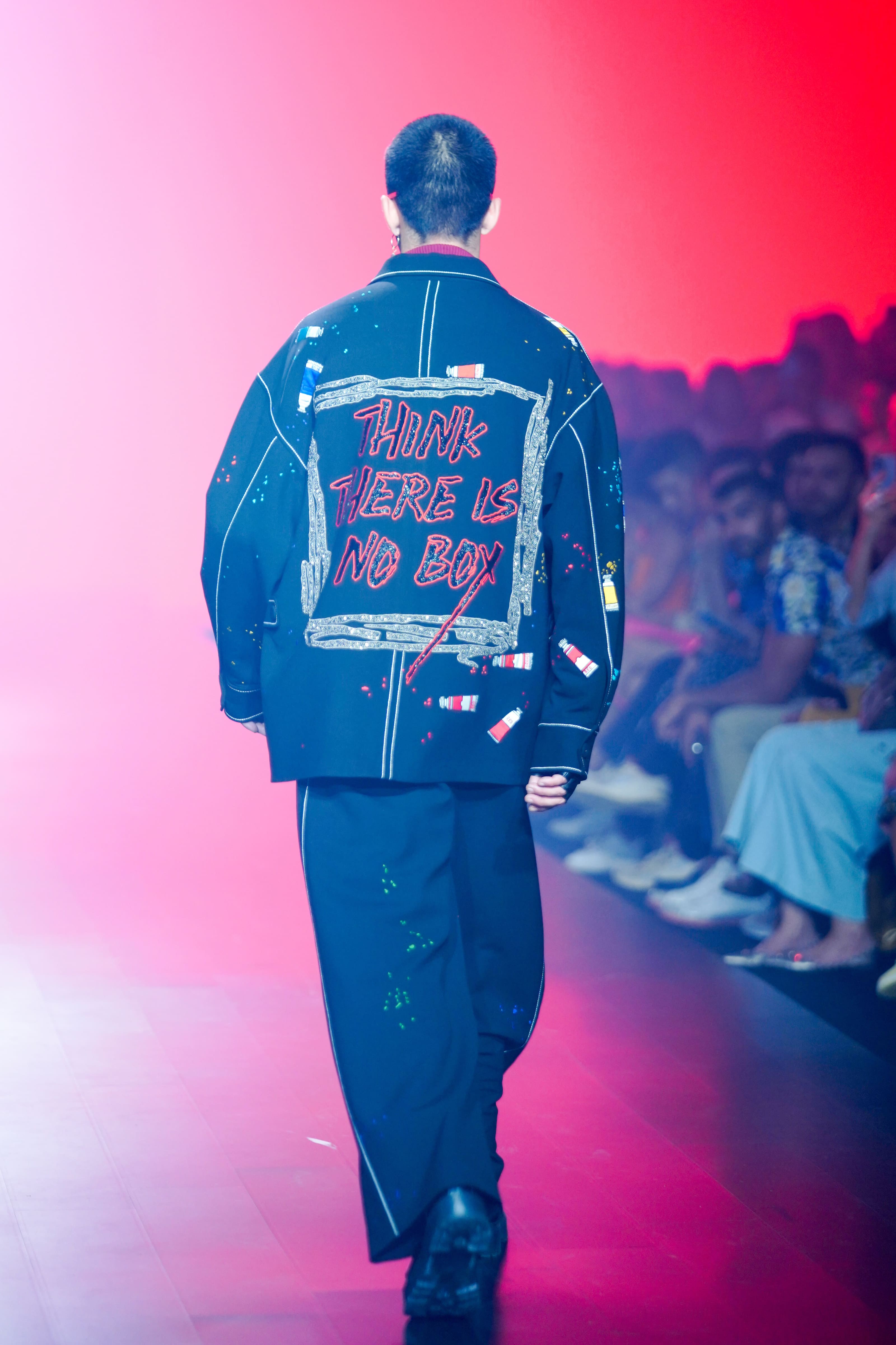 Pants Of "(Paint Tubes Oversized Jacket )"