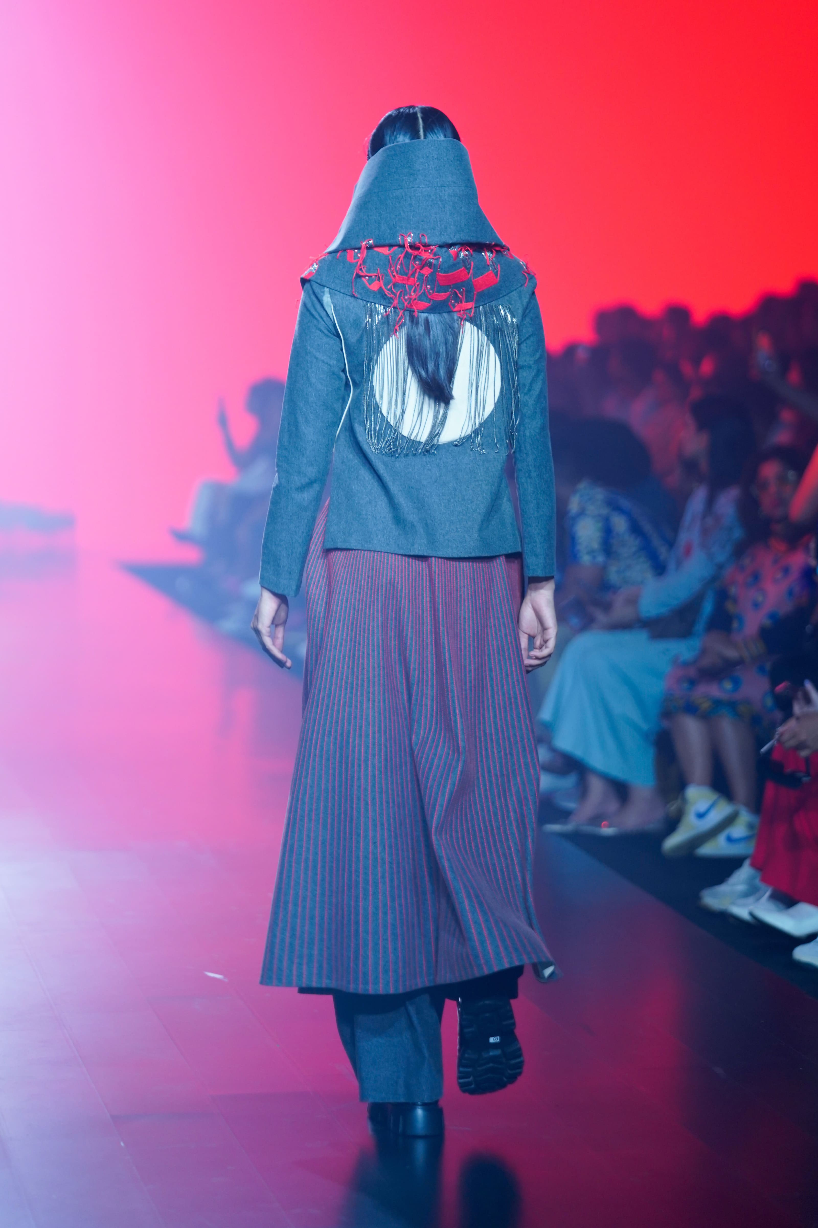 Circular Skirt Of "Tiny Houses Sleeveless Top"