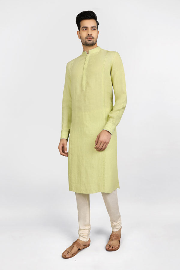 Pleated Kurta Set - Parth