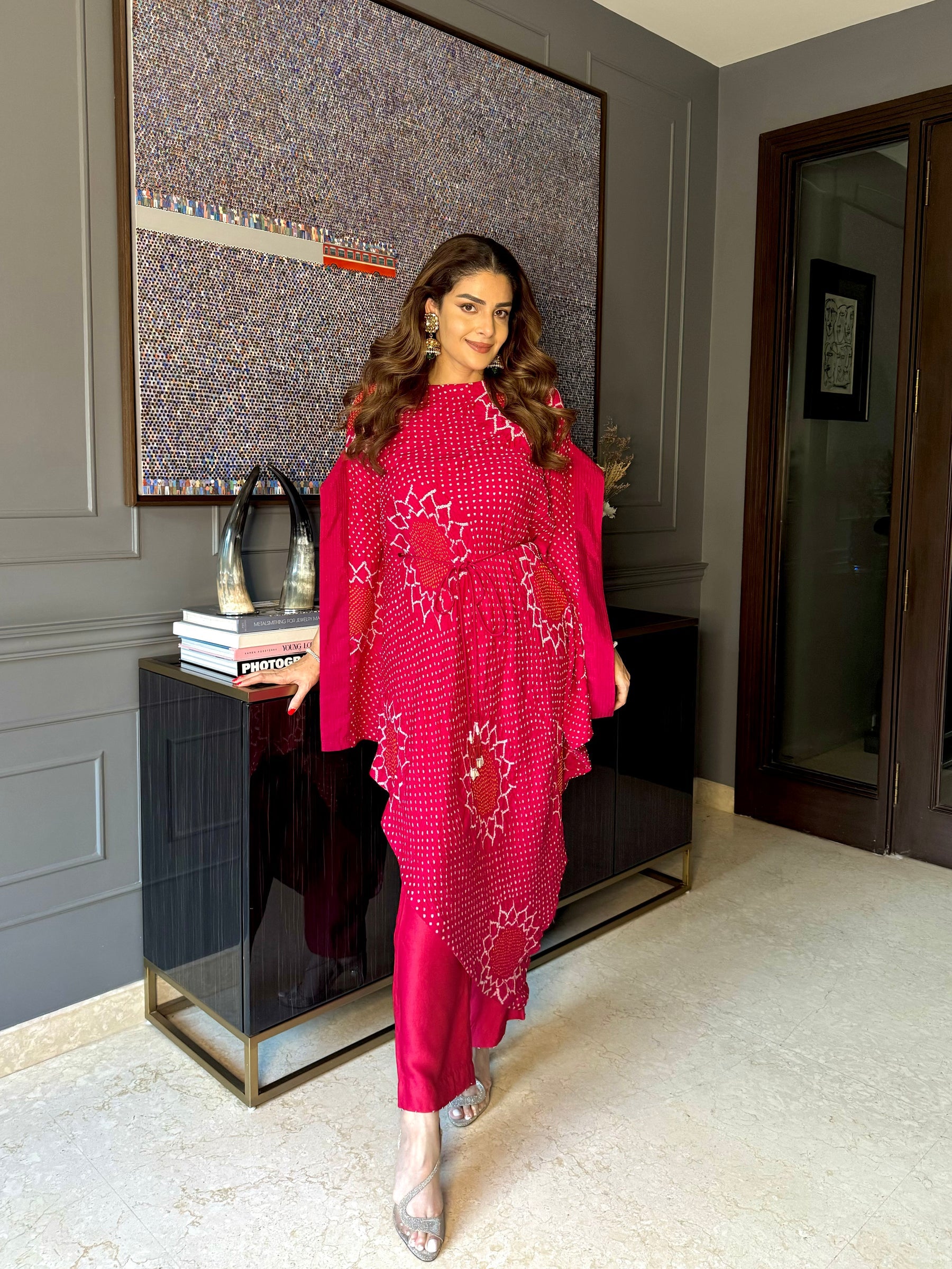 CY Priyanka In Asym Belt Dress 29 India Front 1