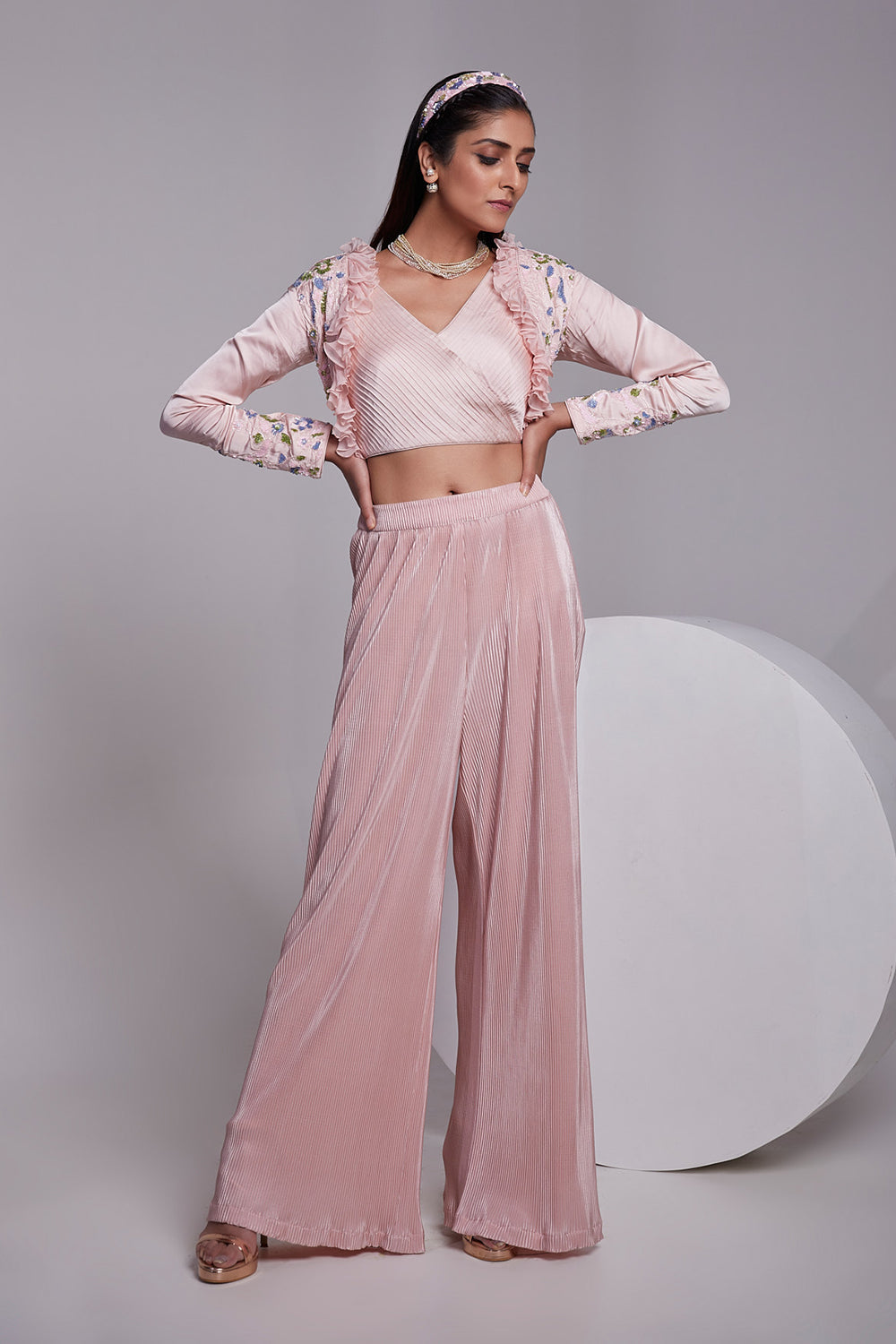Fusion
Crop Top Set with Jacket