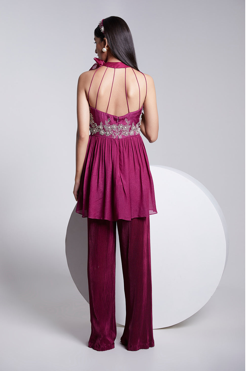 Fusion Crop Top Pant Set