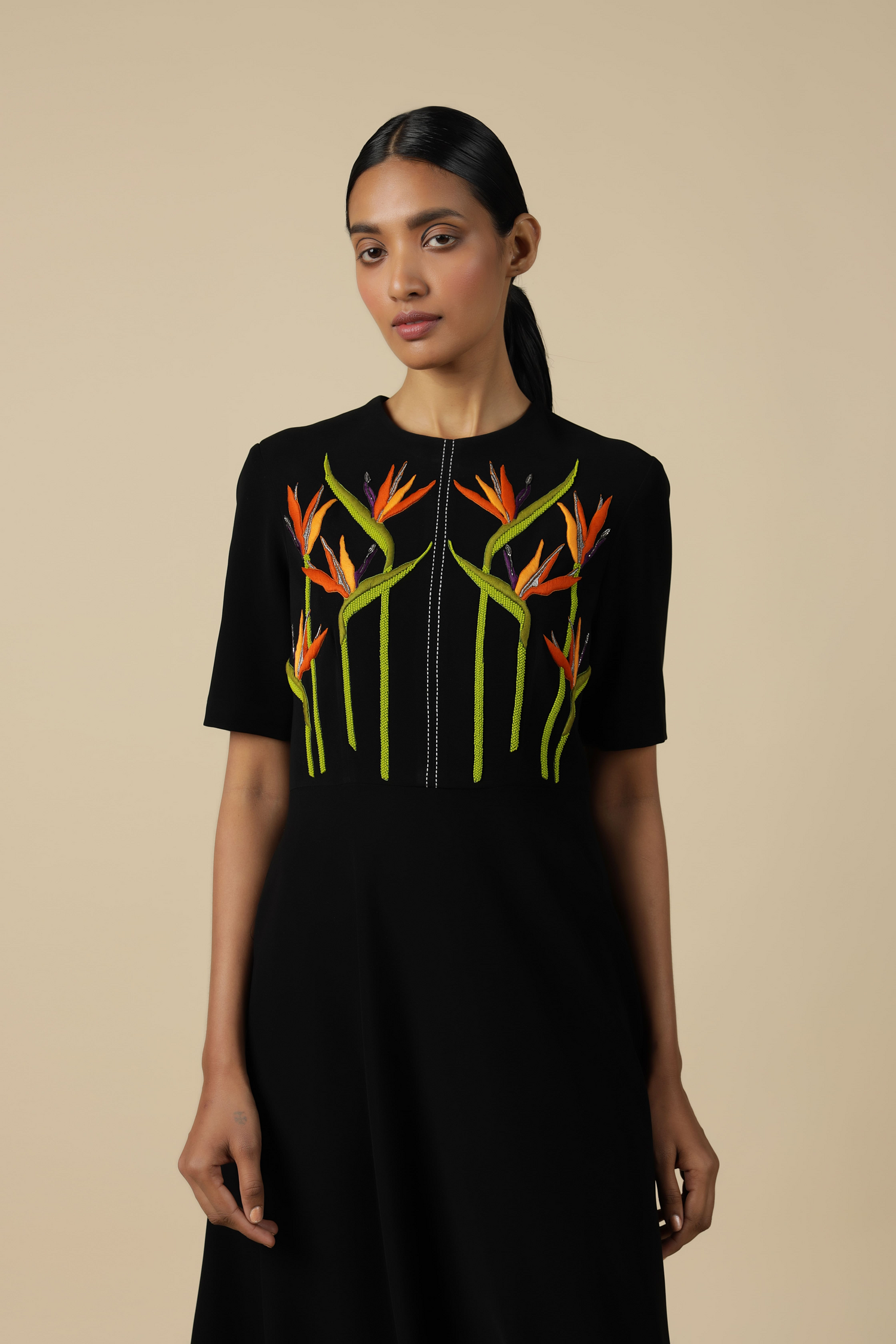 Bird Of Paradise Midi Dress