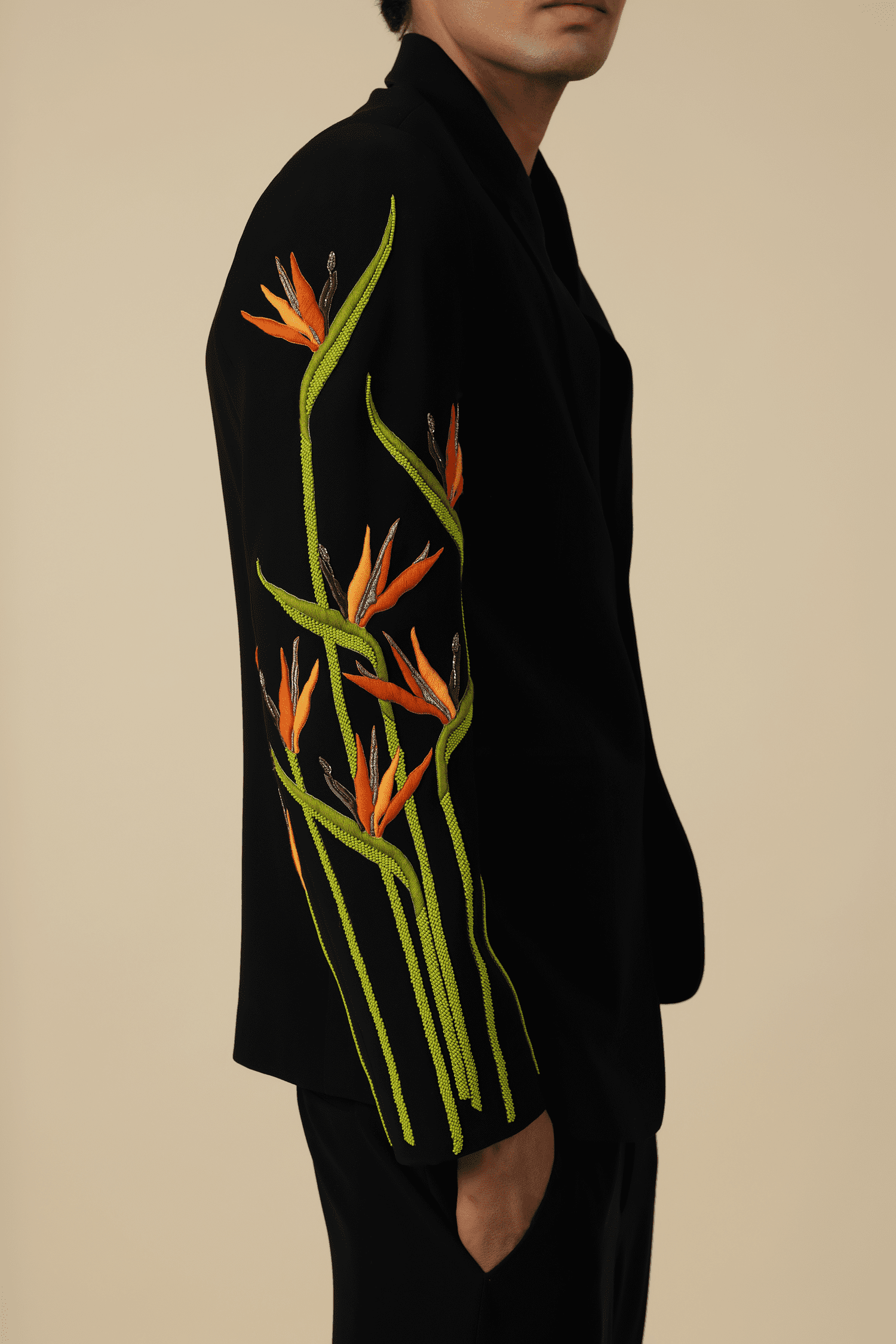Bird Of Paradise Blazer With Pants