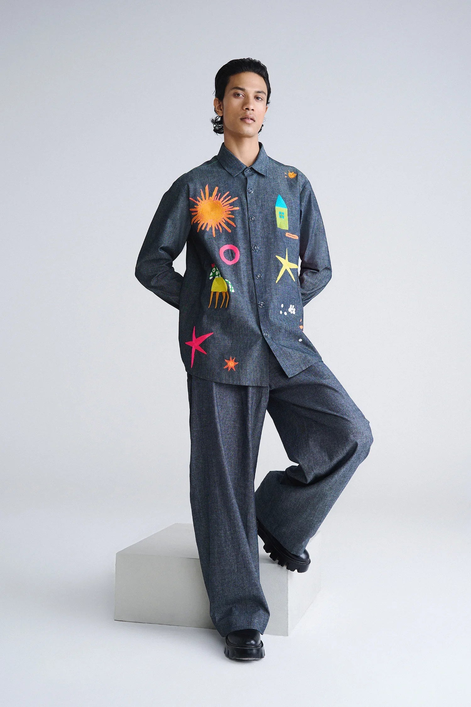 KIDOODLE FULL SLEEVE SHIRT