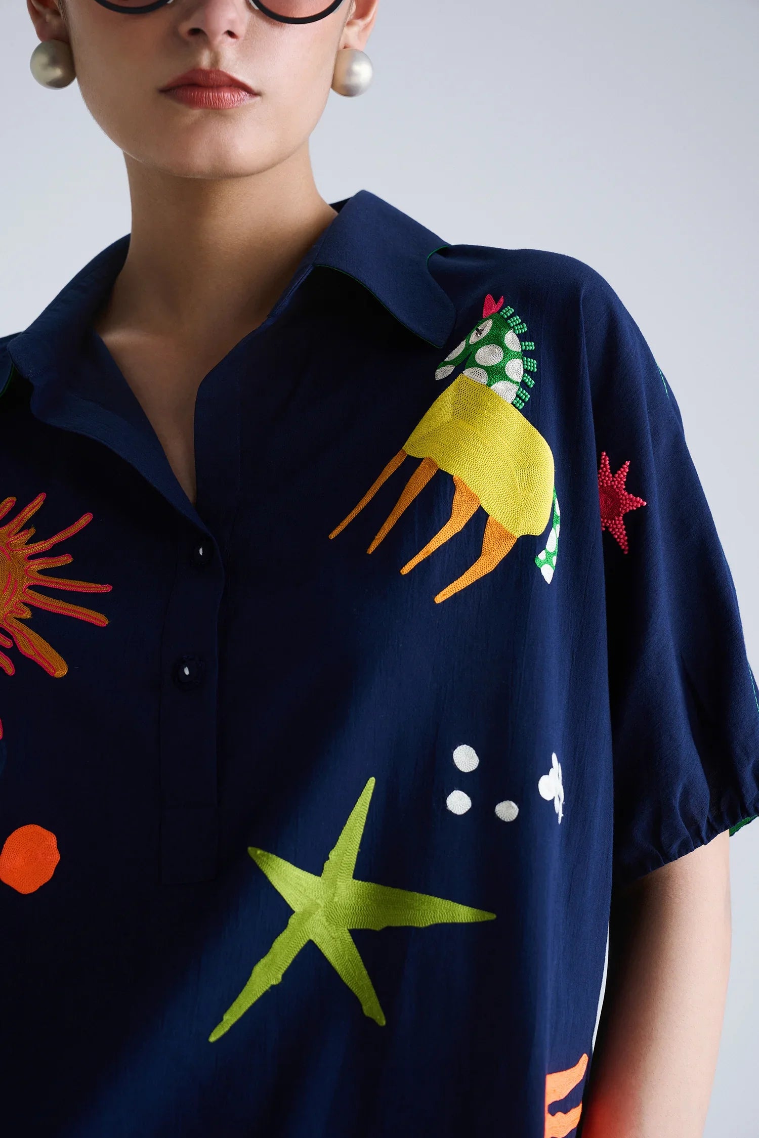 KIDOODLE BUTTON DOWN TOP