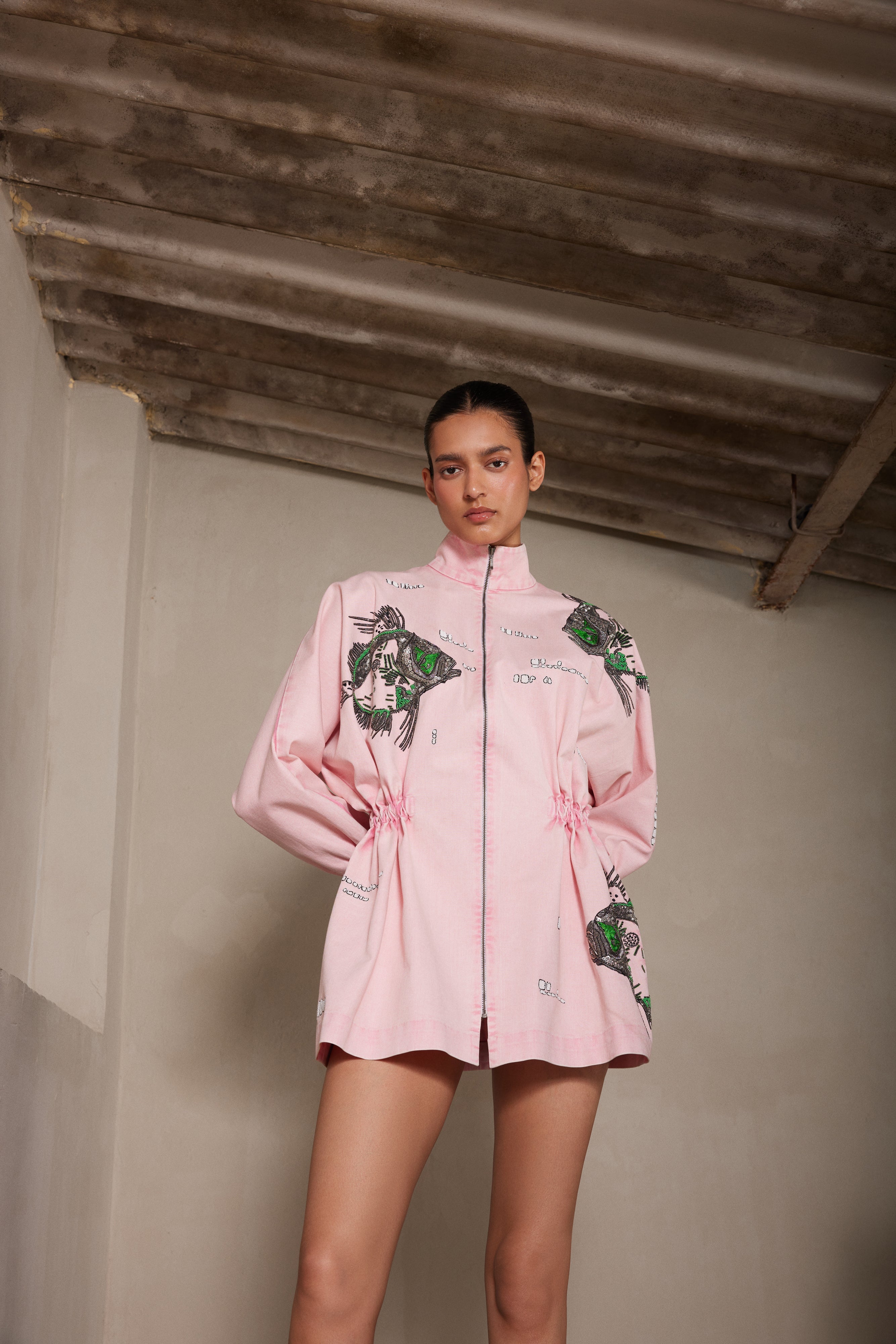 BIG FISH JACKET DRESS
