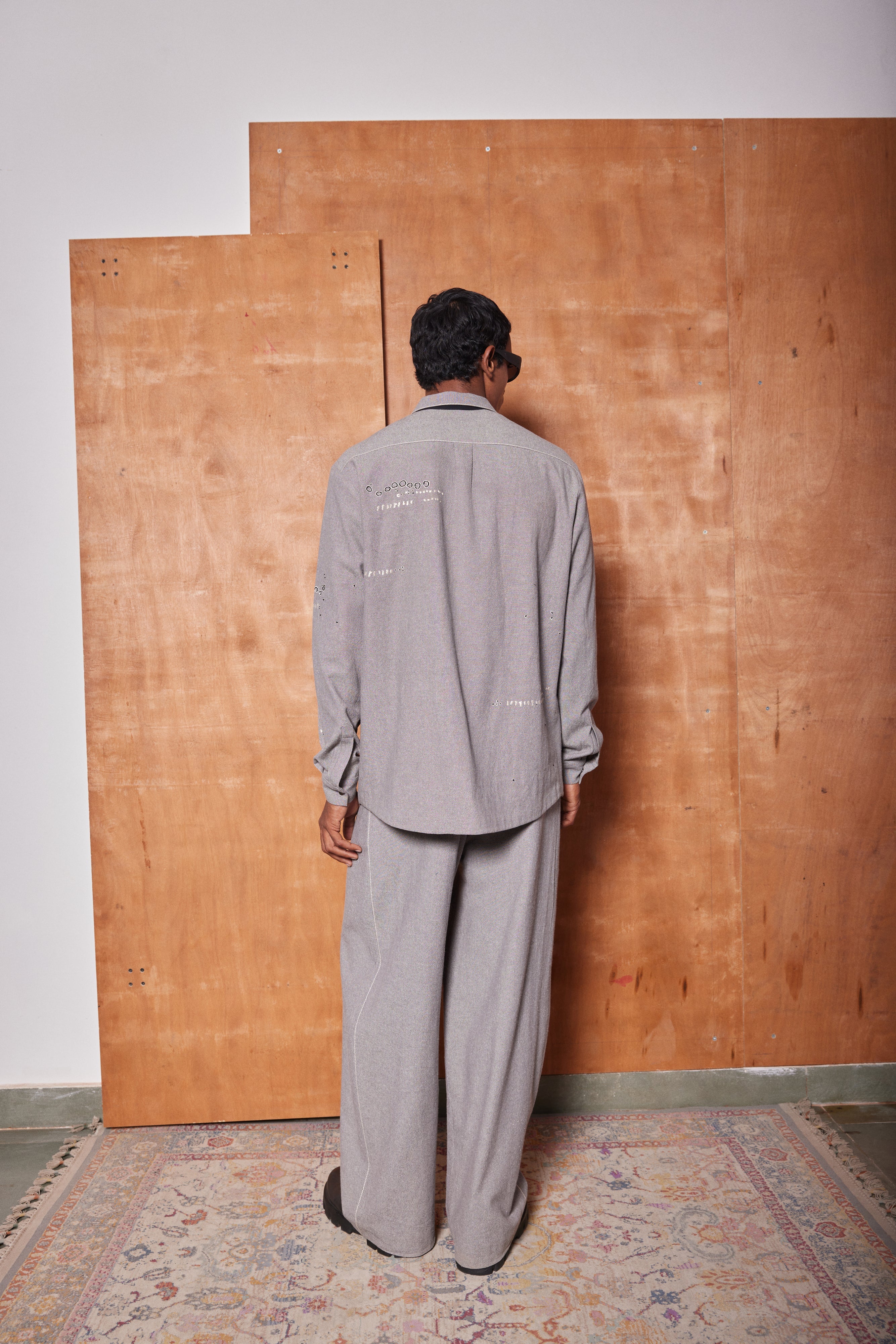 BAGGY PANTS OF ( FADING BUTTERFLY FULL SLEEVE SHIRT )