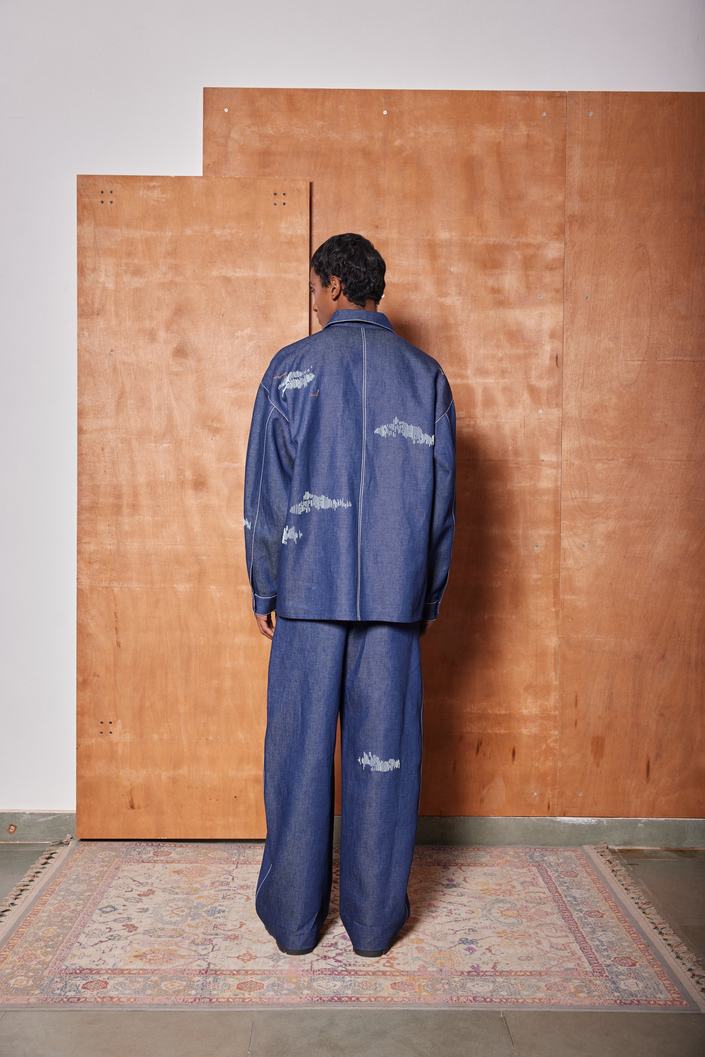 BAGGY PANTS OF ( OUTHOUSE JACKET)