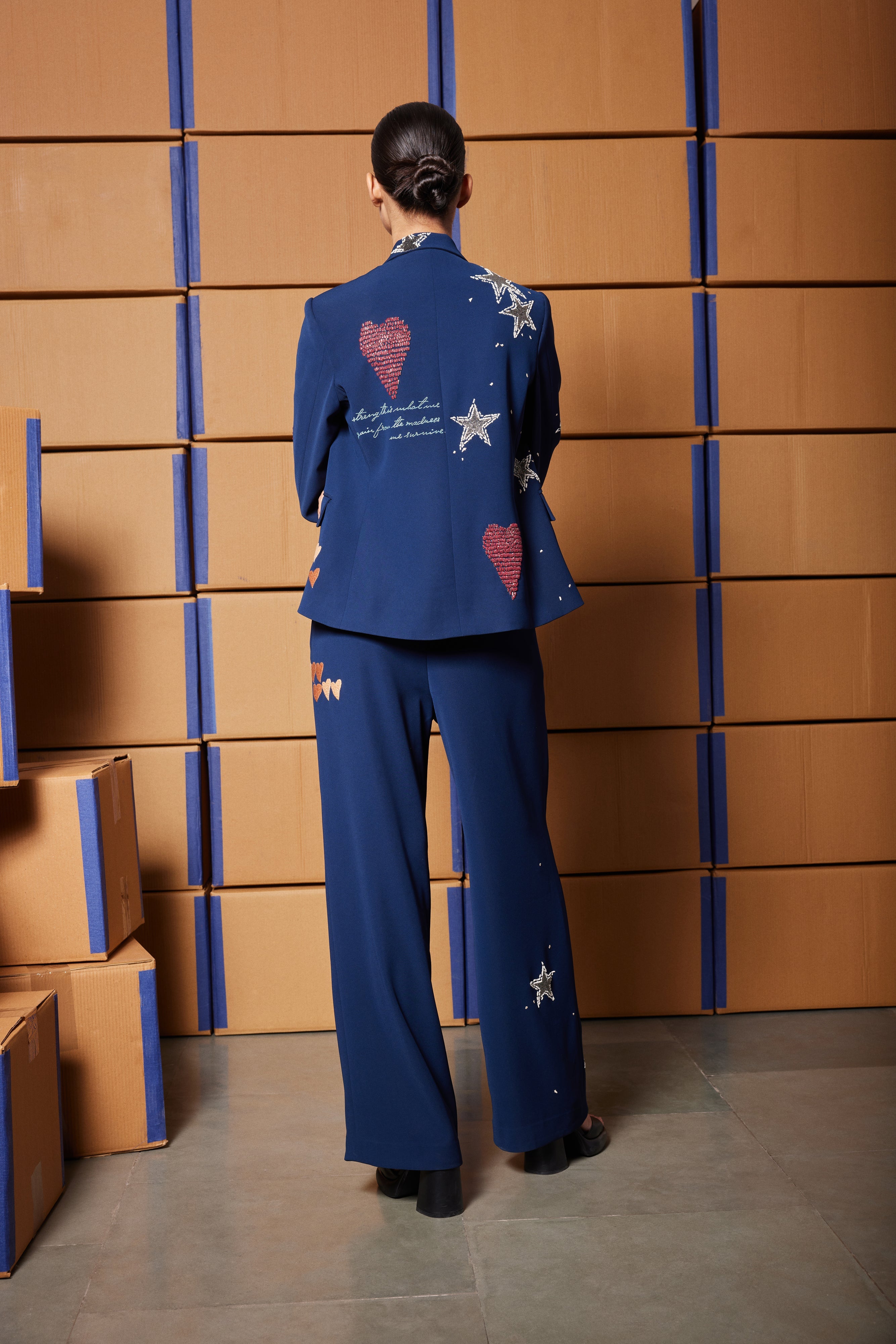 PANTS OF ( HEART AND STAR BLAZER )