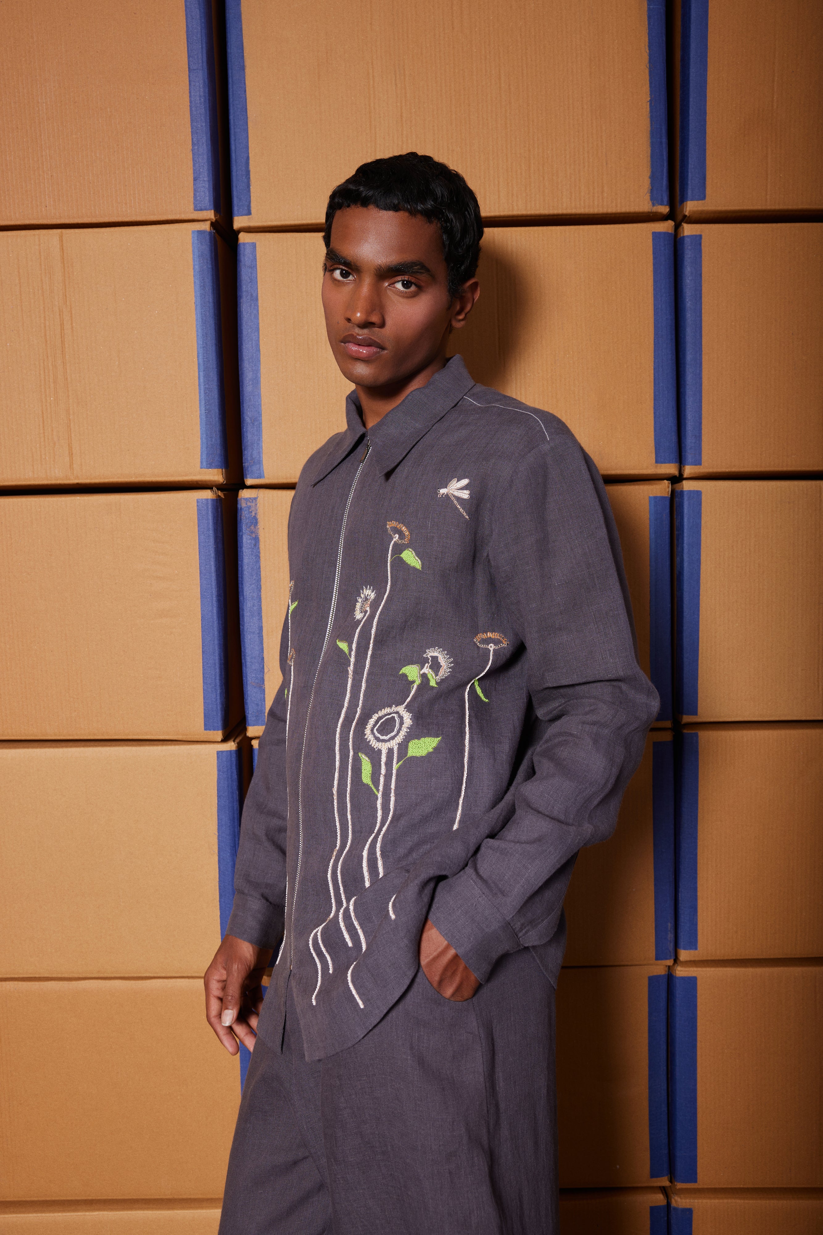 GENTLE GARDEN FULL SLEEVE SHIRT