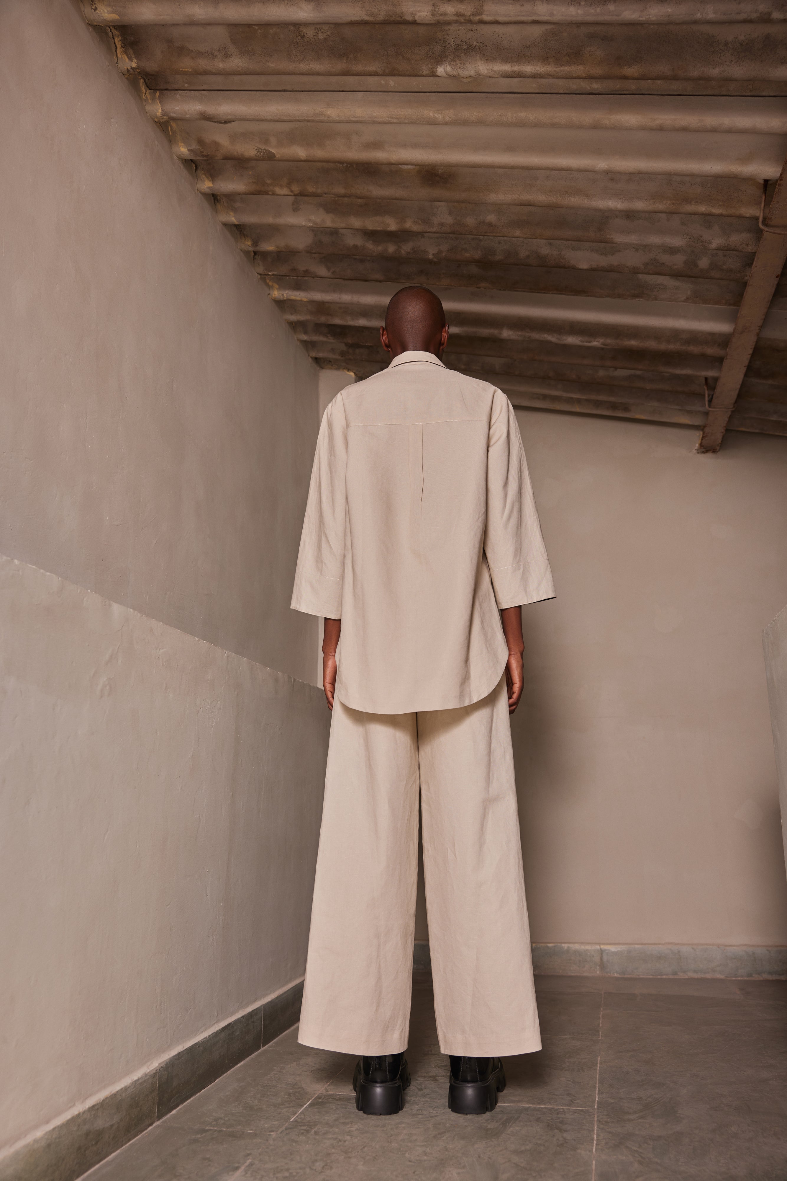 PANTS OF ( NARCISSUS GARDEN BAGGY SHIRT )