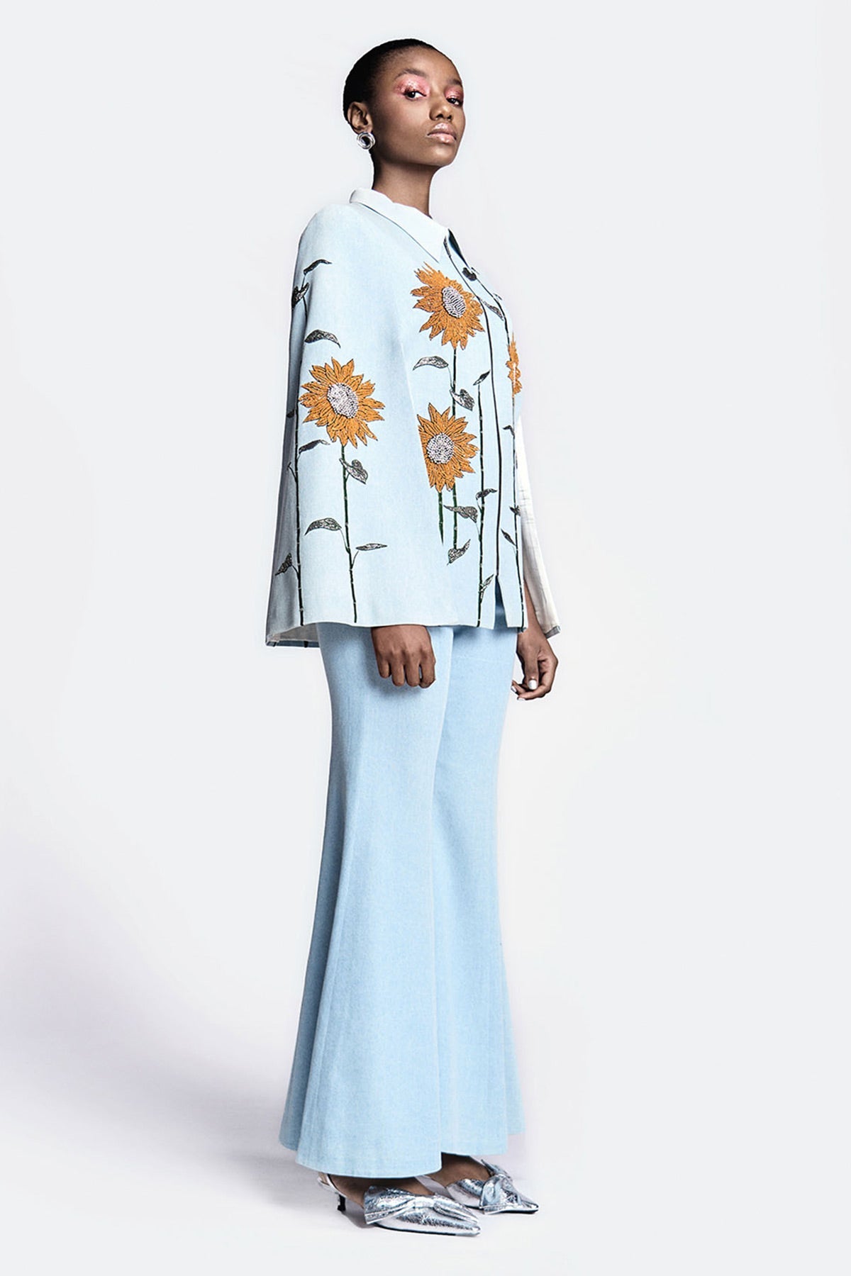 Bell Bottom Pants of "(Sunflower Cape)"