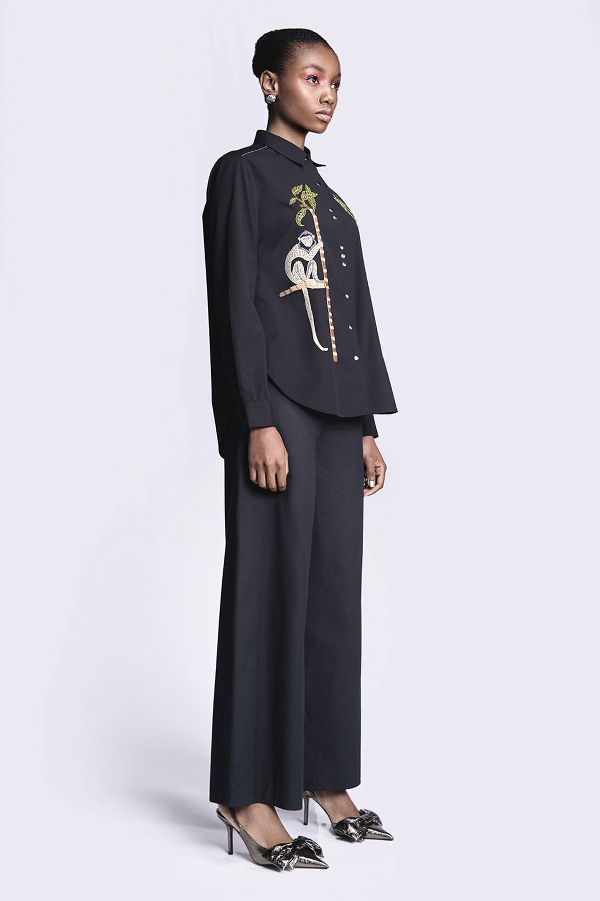 Monkey on a Tree High Low Shirt