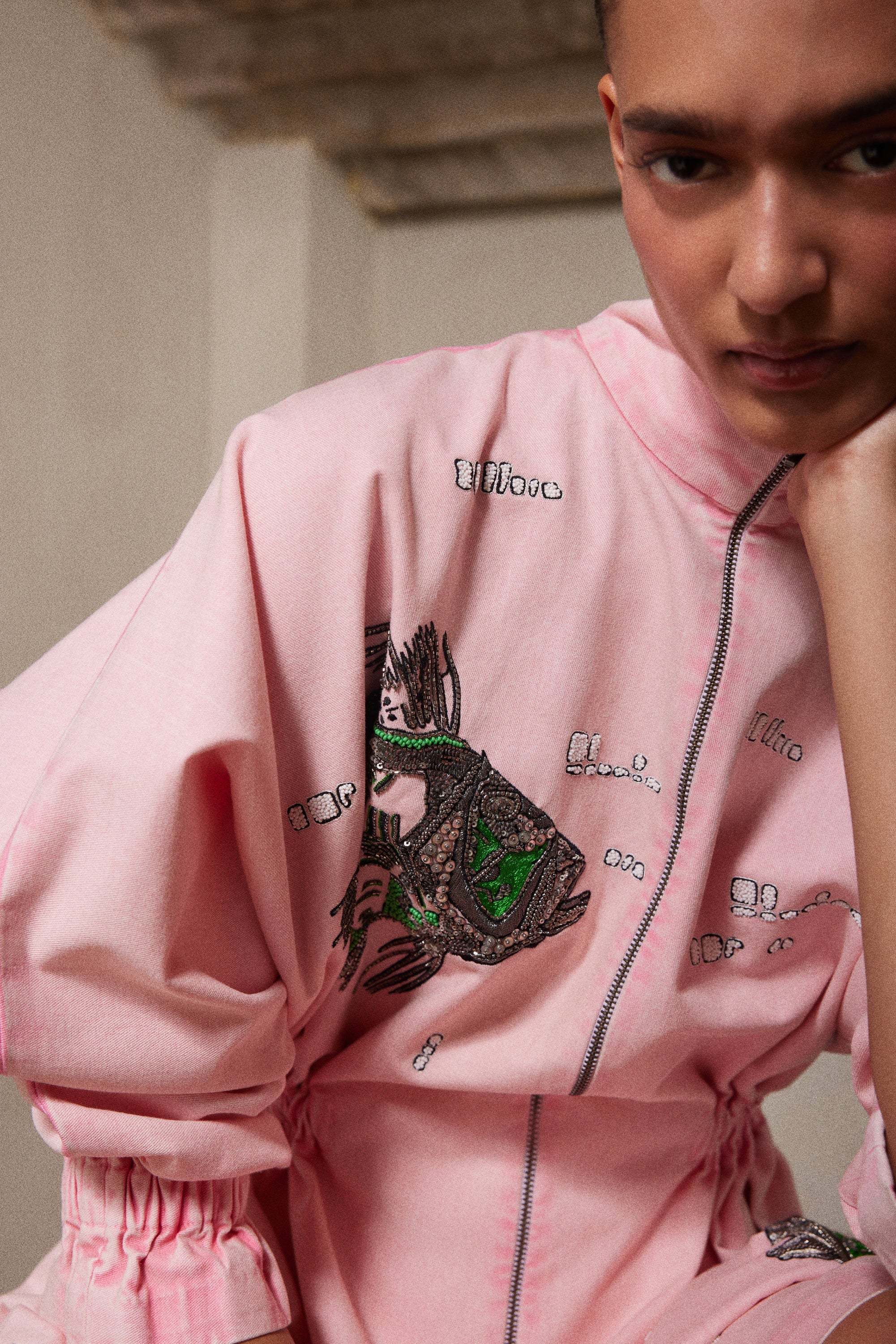 BIG FISH JACKET DRESS
