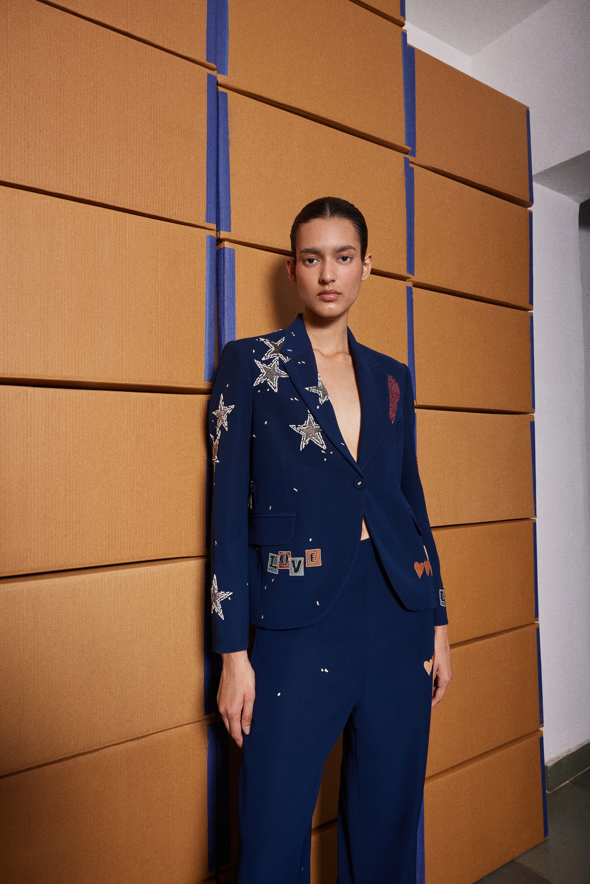 HEART AND STAR BLAZER