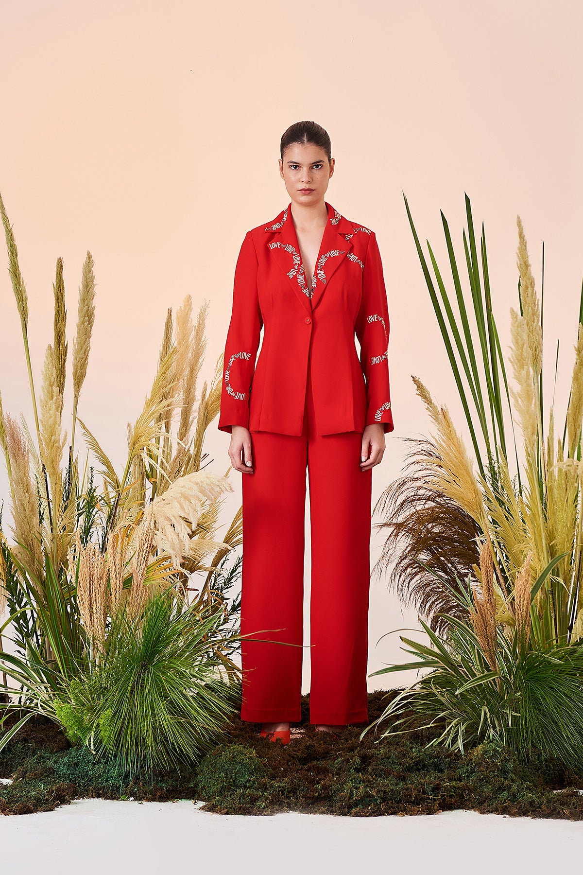 Love Circle Nipped Waist Coat