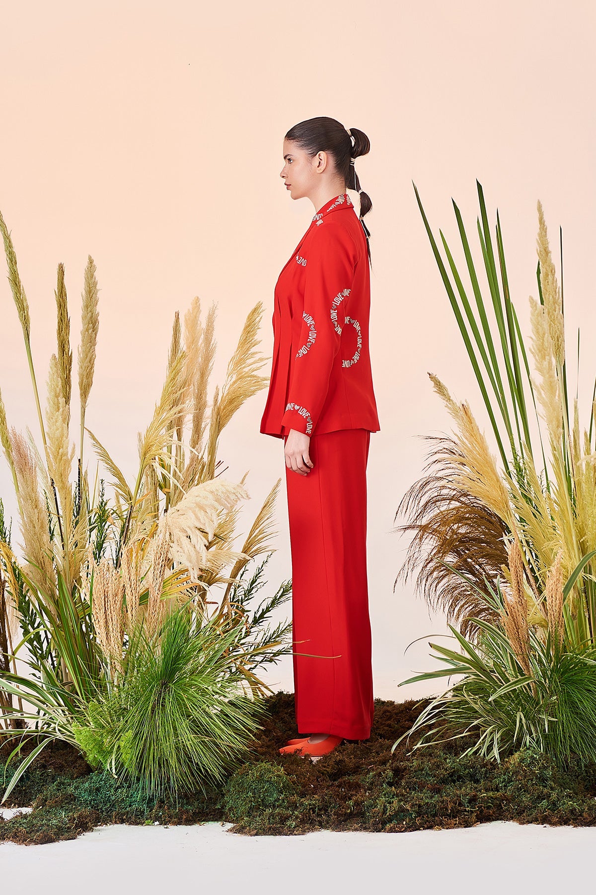 Love Circle Nipped Waist Coat