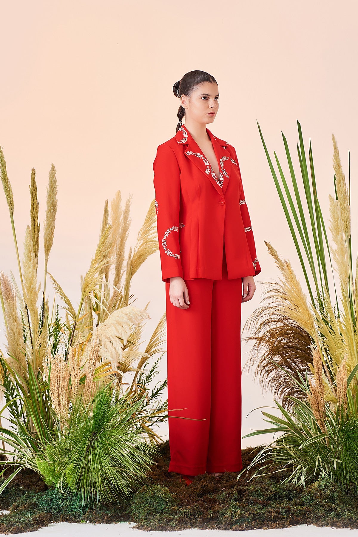 Love Circle Nipped Waist Coat