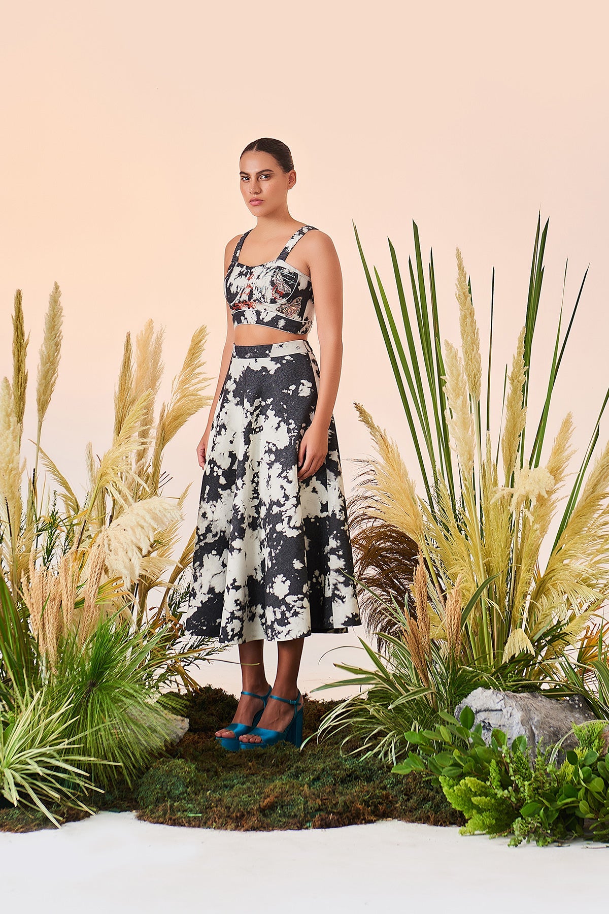 Circular Skirt Of (Postcard Corset)