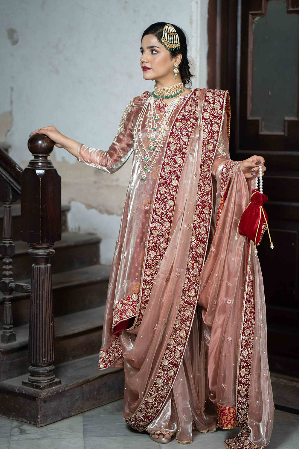 Tissue Khada Dupatta