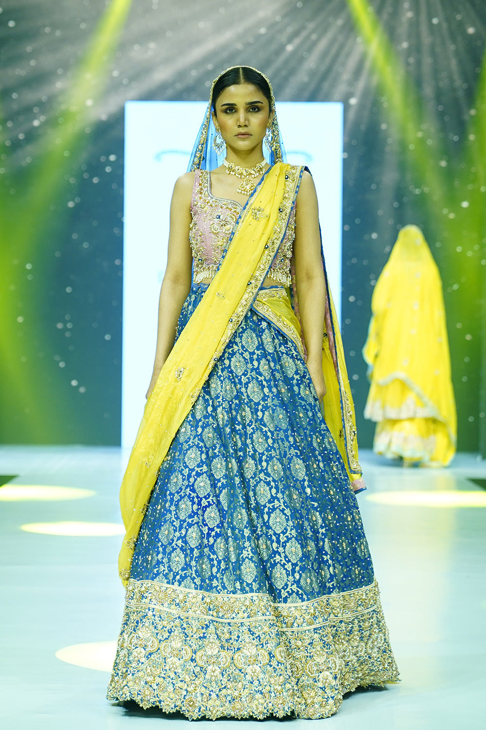 The Royal Indigo Attire