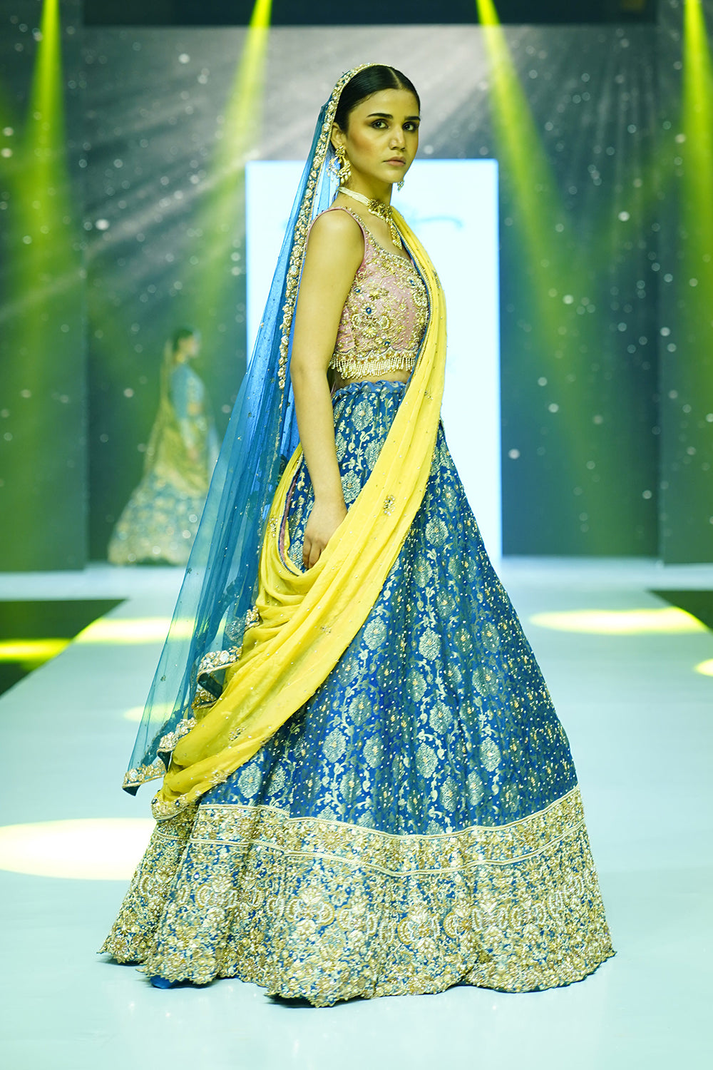 The Royal Indigo Attire