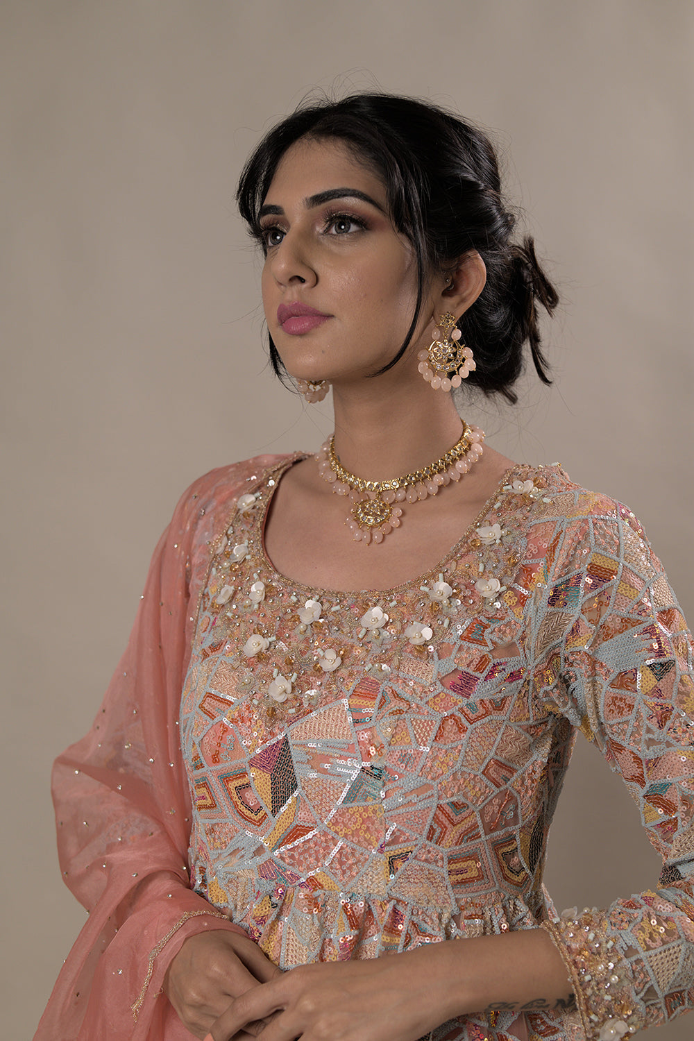 Sequin Embellished Lehenga