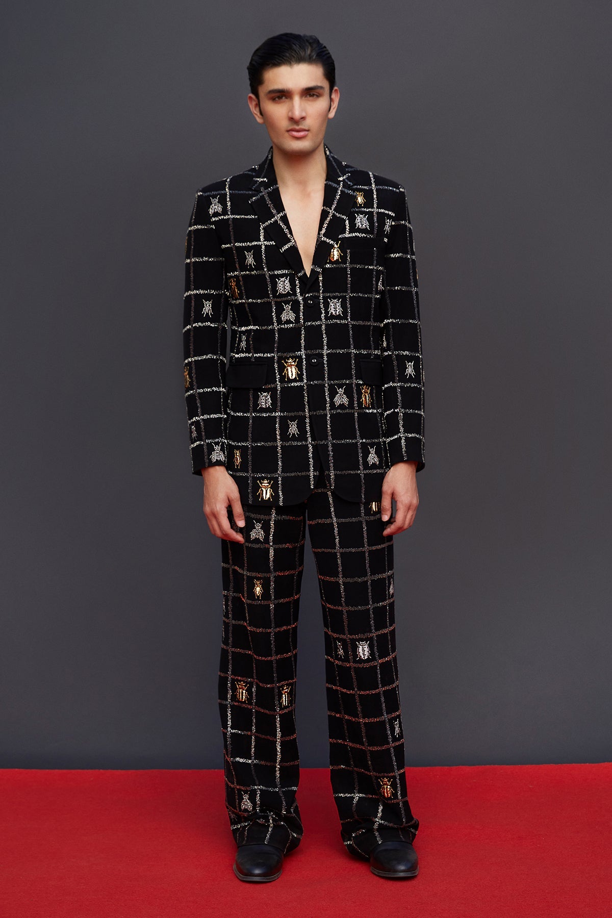 Straight Pants Of "(Insect Blazer)"
