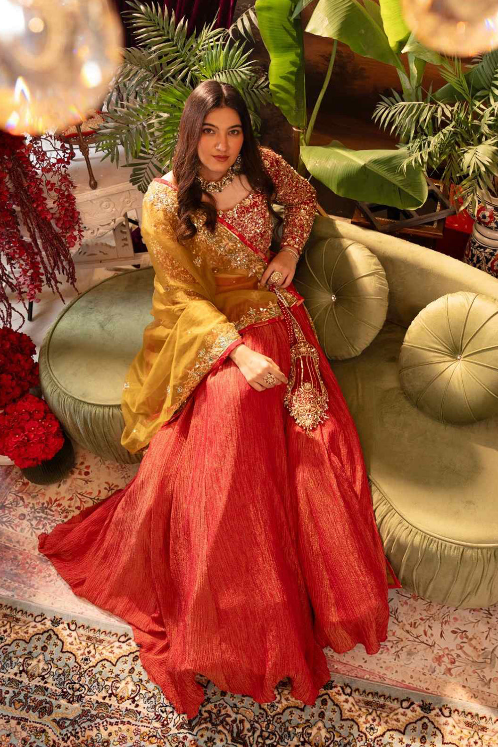 Inaya Hand Crafted Lehenga Blouse